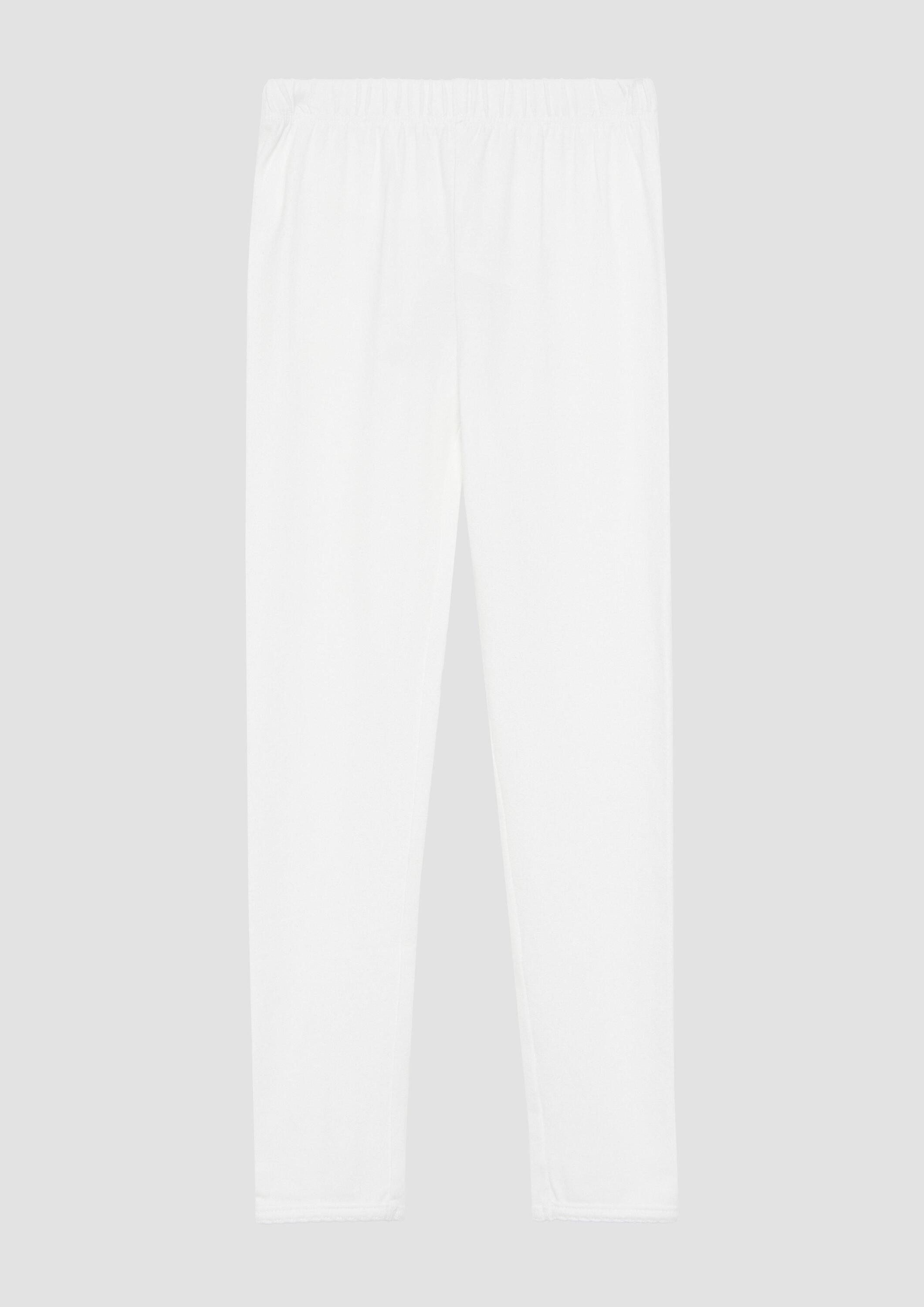 s.Oliver Leggings Leggins Jersey-Leggings mit Bogenkante