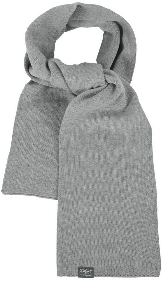 2Stoned Schal Classic Scarf für Herren und Jungen 165 cm lang und 20 cm  breit, aus Baumwolle und Polyacryl