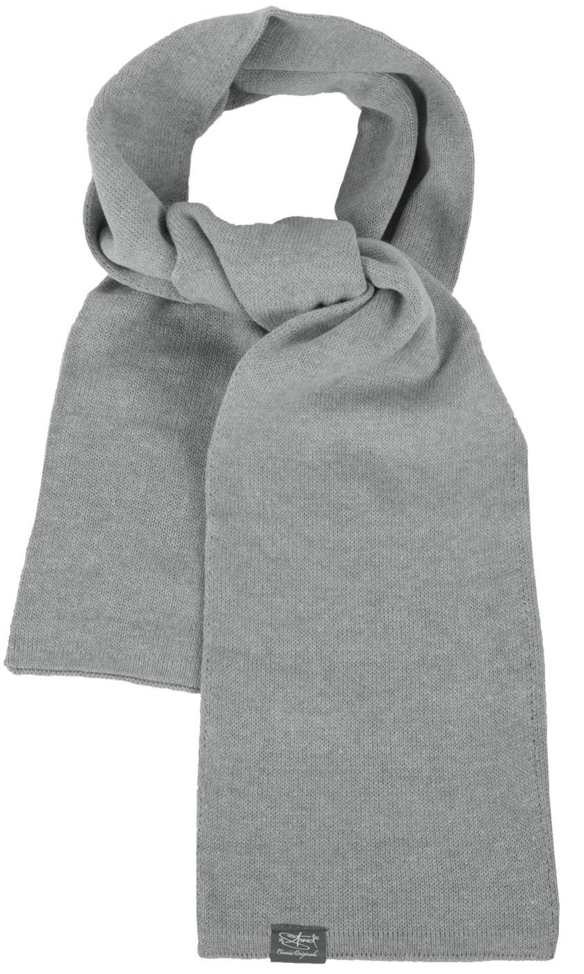 2Stoned Schal Classic Scarf für Herren und Jungen 165 cm lang und 20 cm breit, aus Baumwolle und Polyacryl