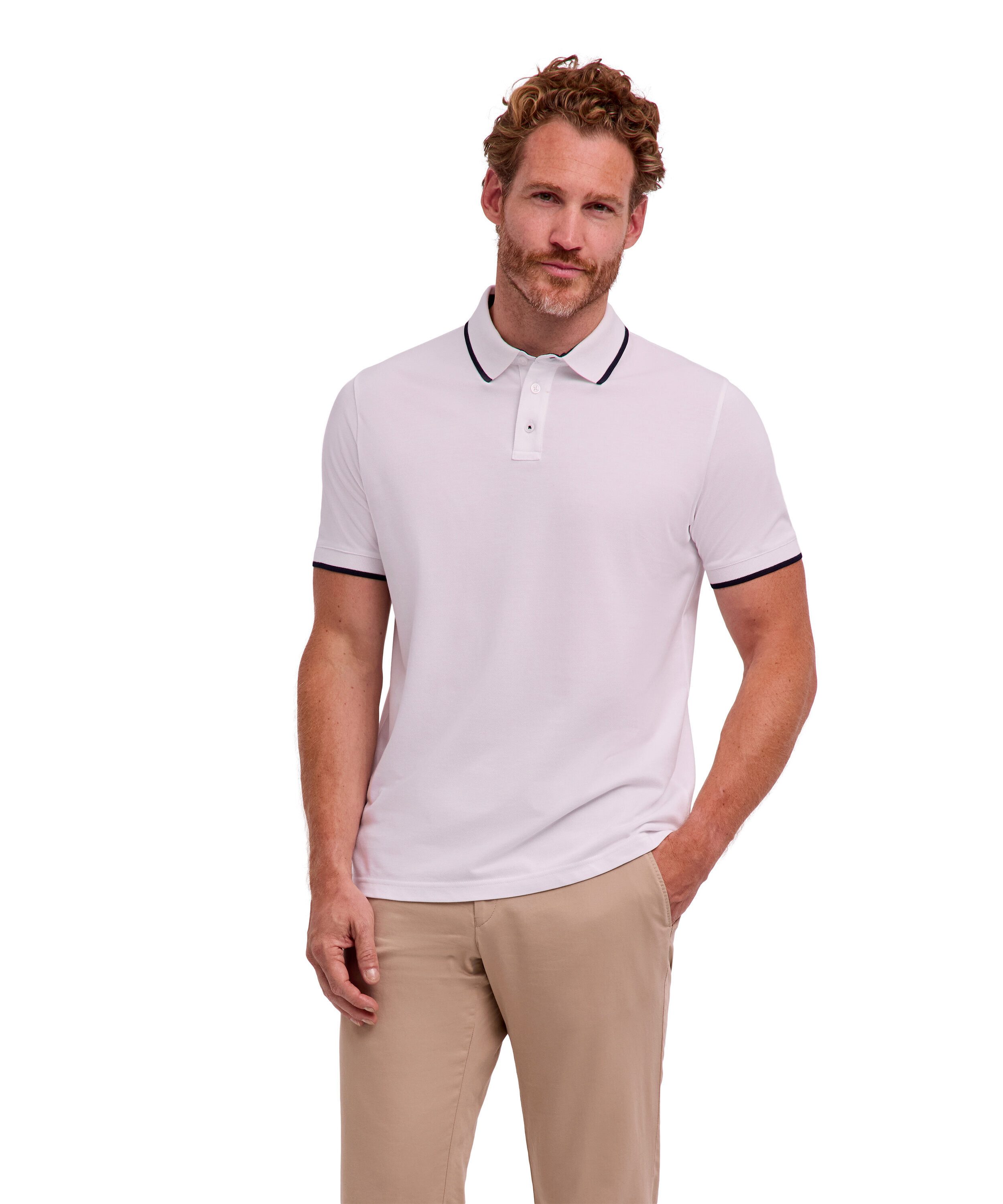 FALKE Poloshirt FALKE Smart Polo Easy Care Herren mit Baumwolle (1-tlg., 1) mit Baumwolle