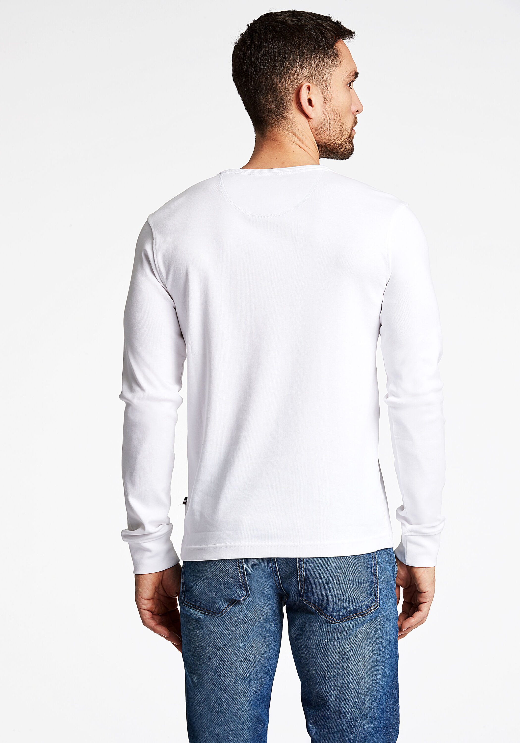 LINDBERGH Langarmshirt T-Shirt (Langarm) Slim Fit – Bild 2 von 5