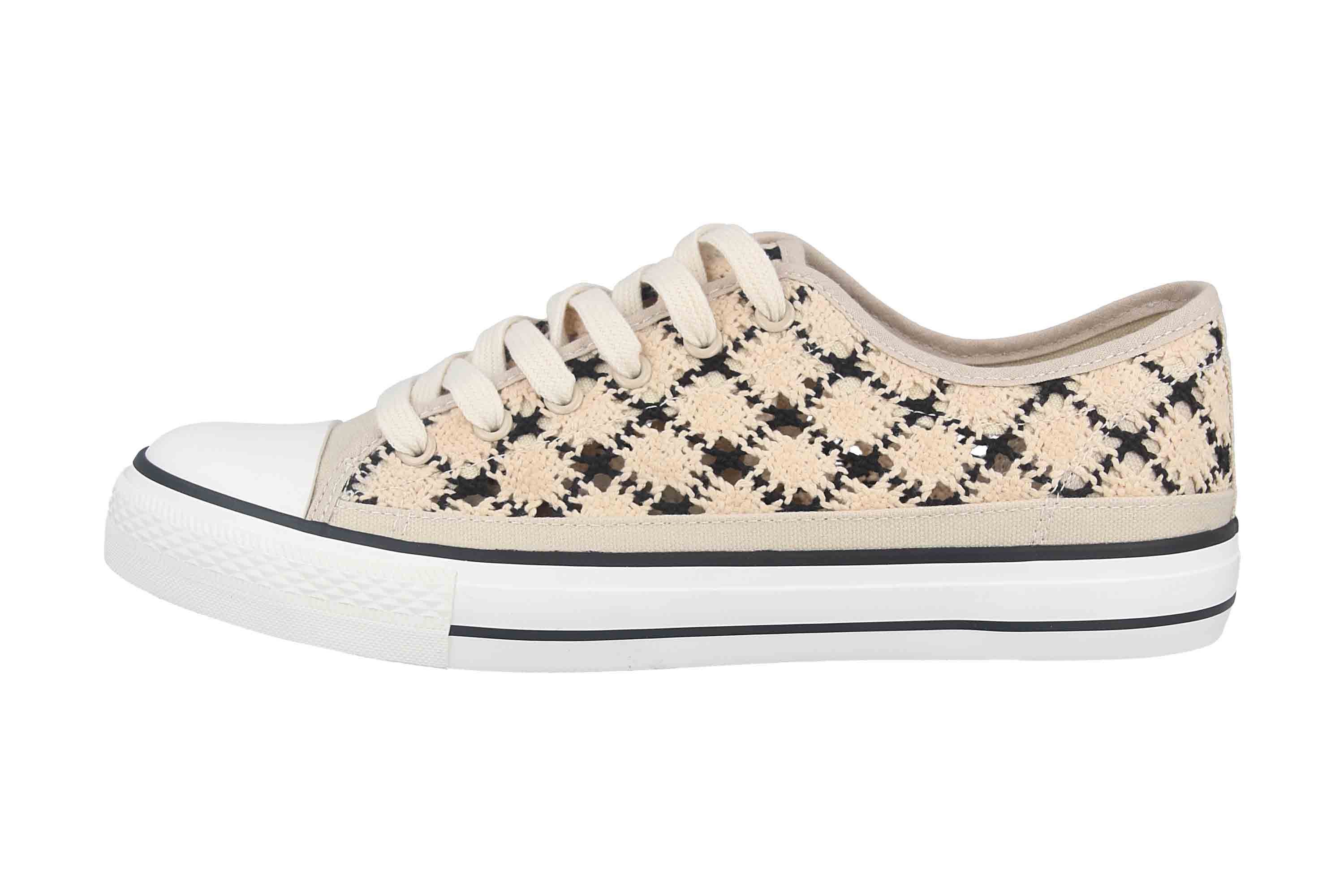 LadyPepp 2876922 Beige- Black- Txt Sneaker günstig online kaufen