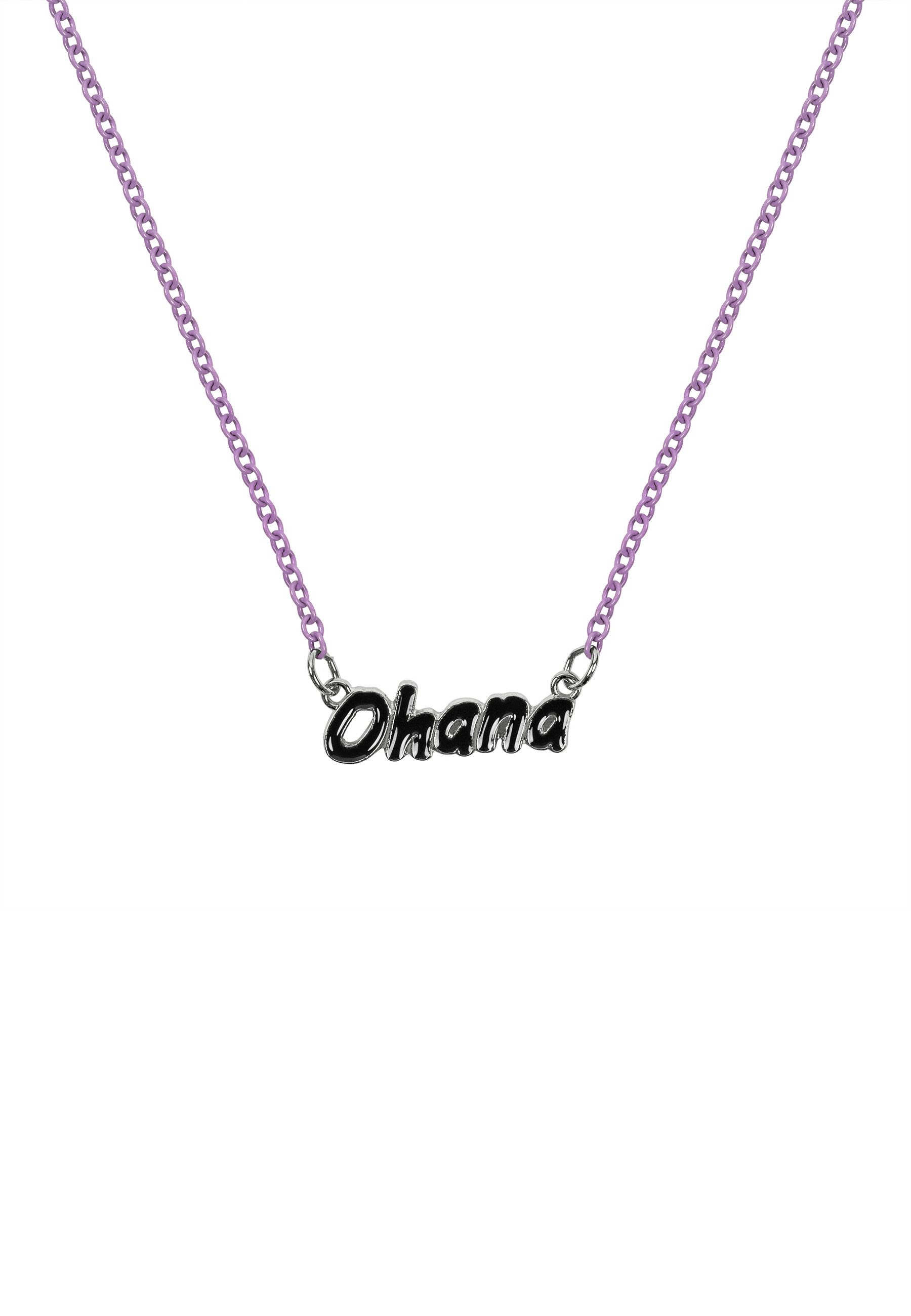 DISNEY Jewelry Collier Halskette Disney Lilo & Stitch Ohana Stitch Double Layered (Set)