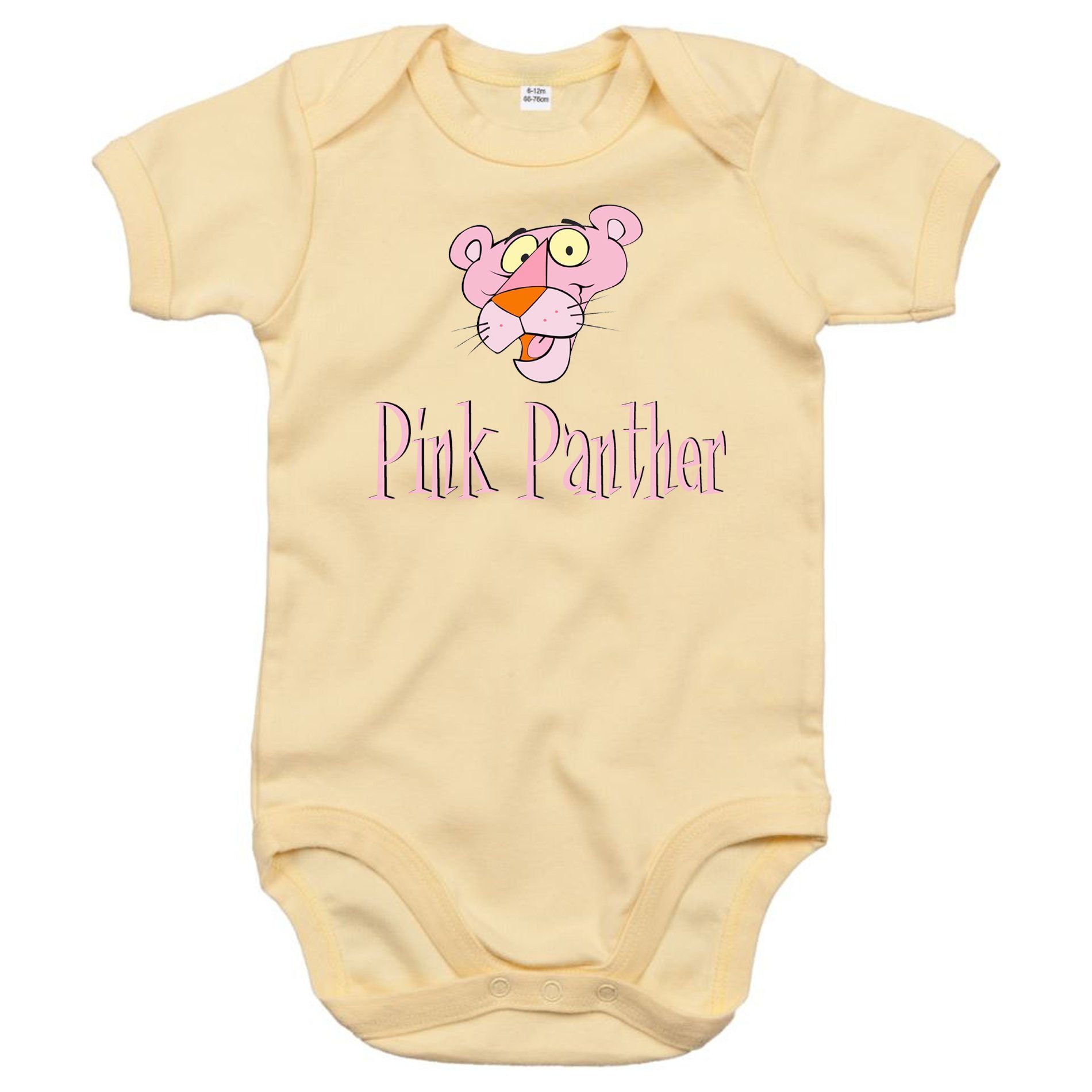 Blondie & Brownie Strampler Kinder Baby Pink Panther Rosarote Inspector Comic Cartoon