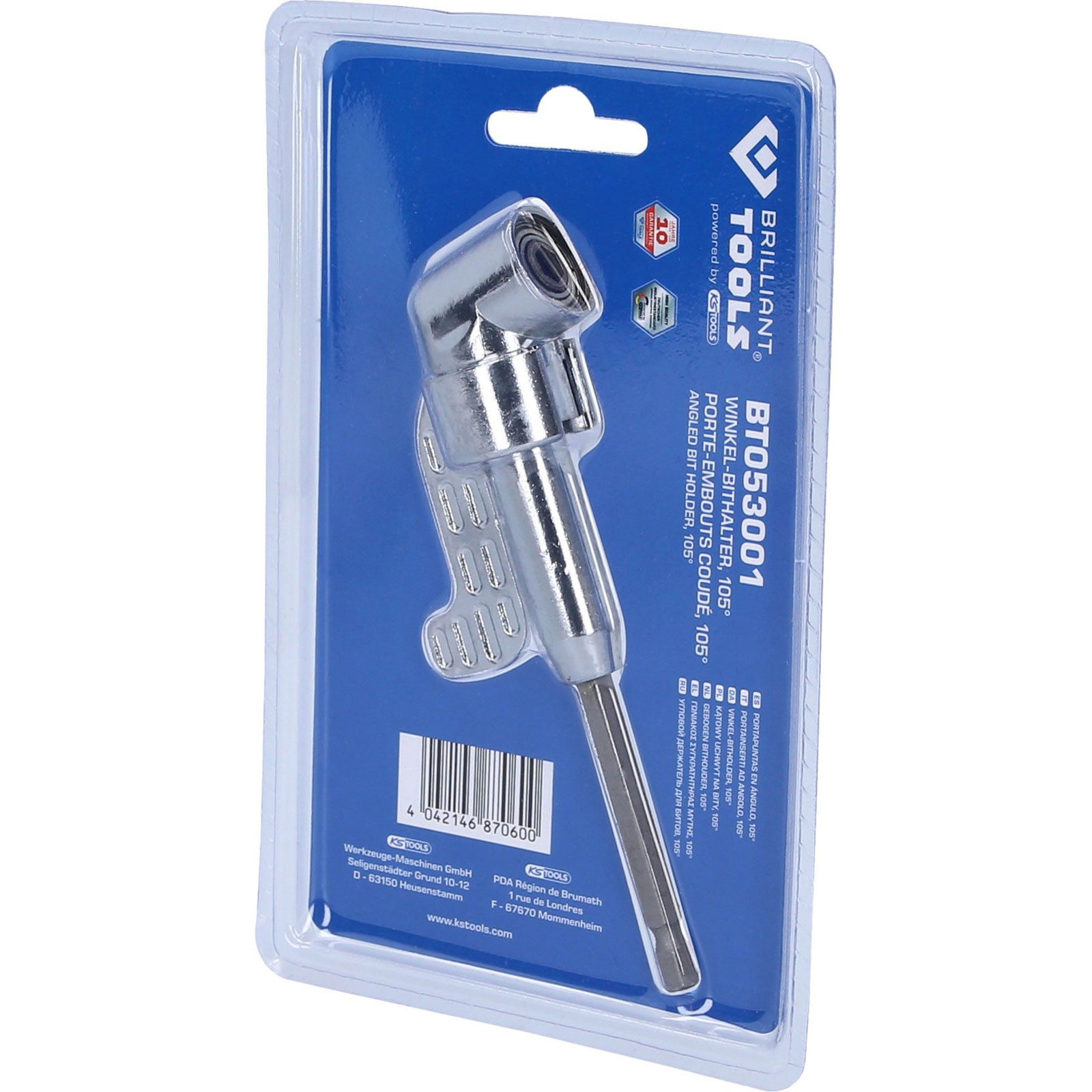 Thumbnail - Brilliant Tools Schraubendreher BRILLIANT TOOLS Winkel-Bithalter 105° - BT053001