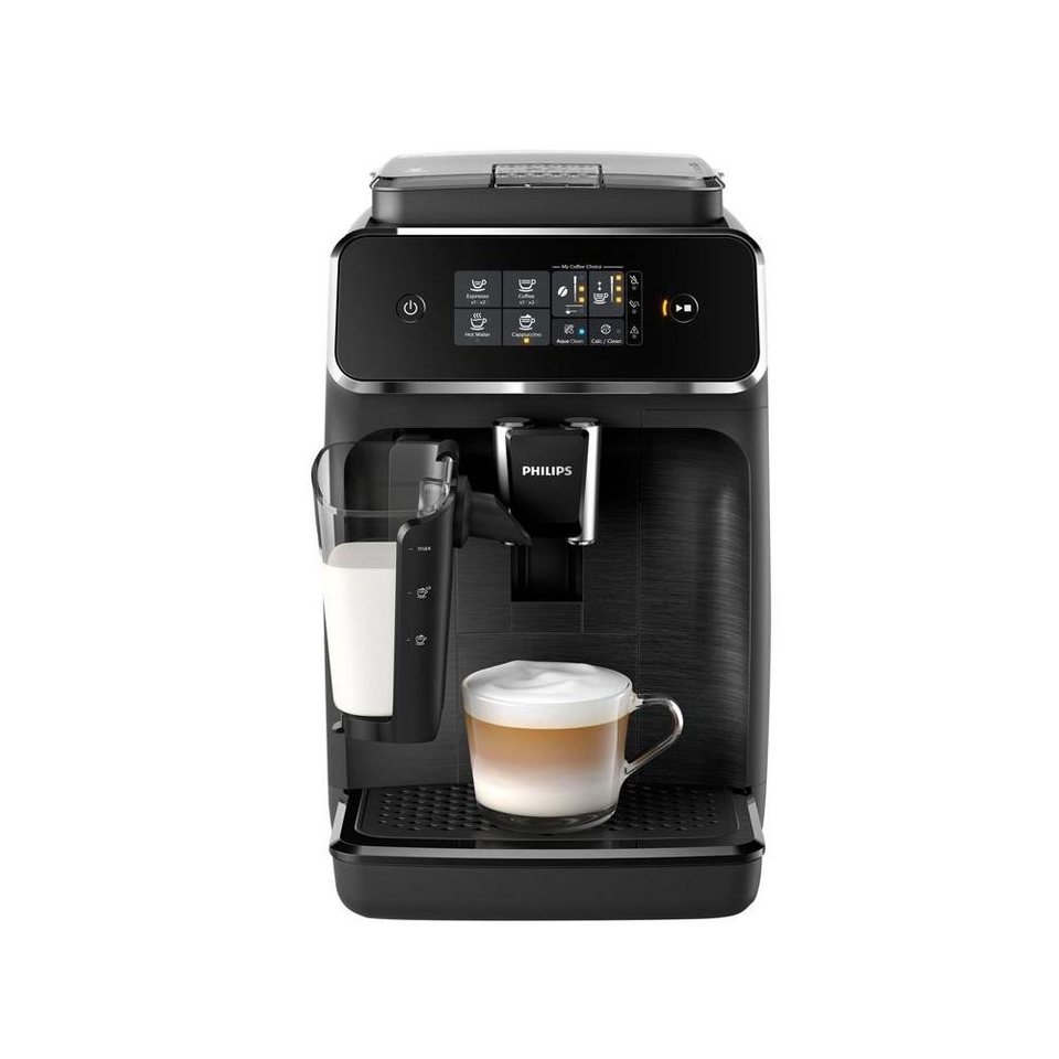 Philips Kaffeevollautomat EP2230/10, LatteGo Kaffeevollautomat, Milchschaum  wird ohne Schlauch, nur mit Unterdruck erzeugt