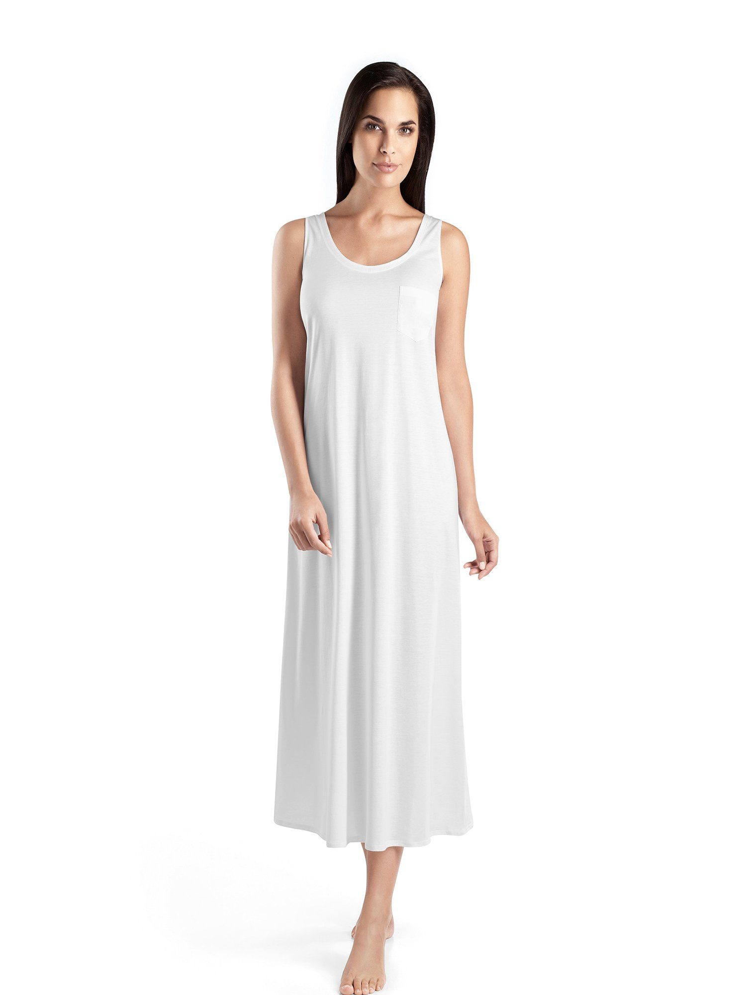 Hanro Nachthemd Cotton Deluxe, ärmellos 130cm günstig online kaufen