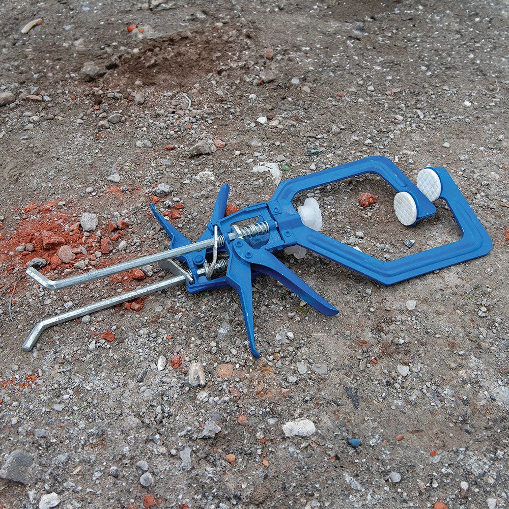 Silverline Spannzwinge Einhand-Schraubzwinge 150 mm