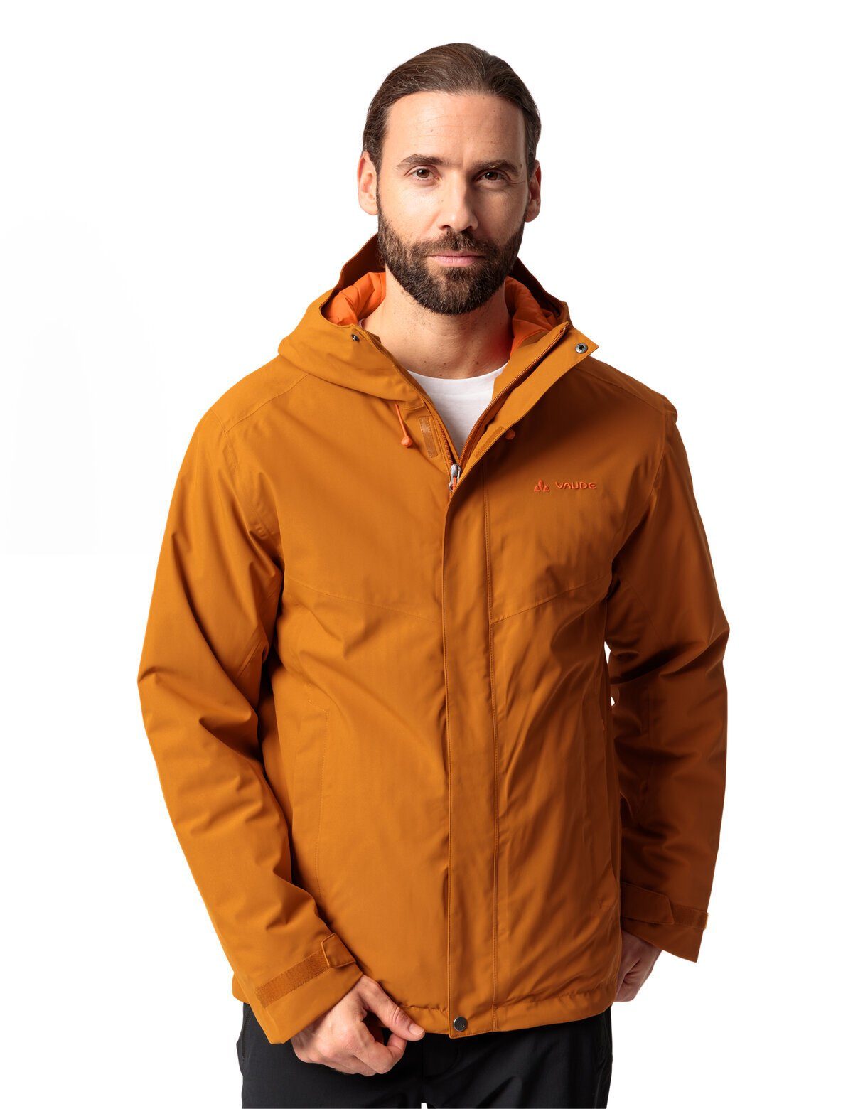 VAUDE Outdoorjacke silt Padded Klimaneutral kompensiert brown (1-St) Men's Rosemoor Jacket