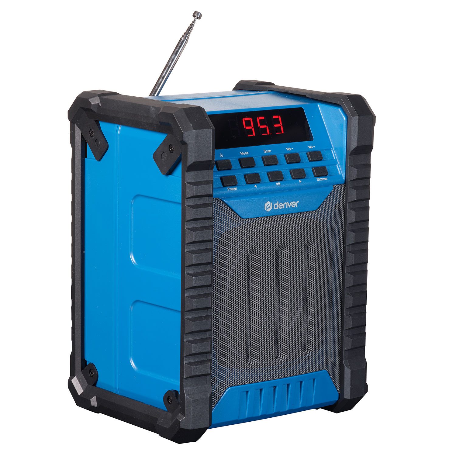 Denver Denver WRB-60 Baustellenradio mit FM und Bluetooth Neu Baustellenradio