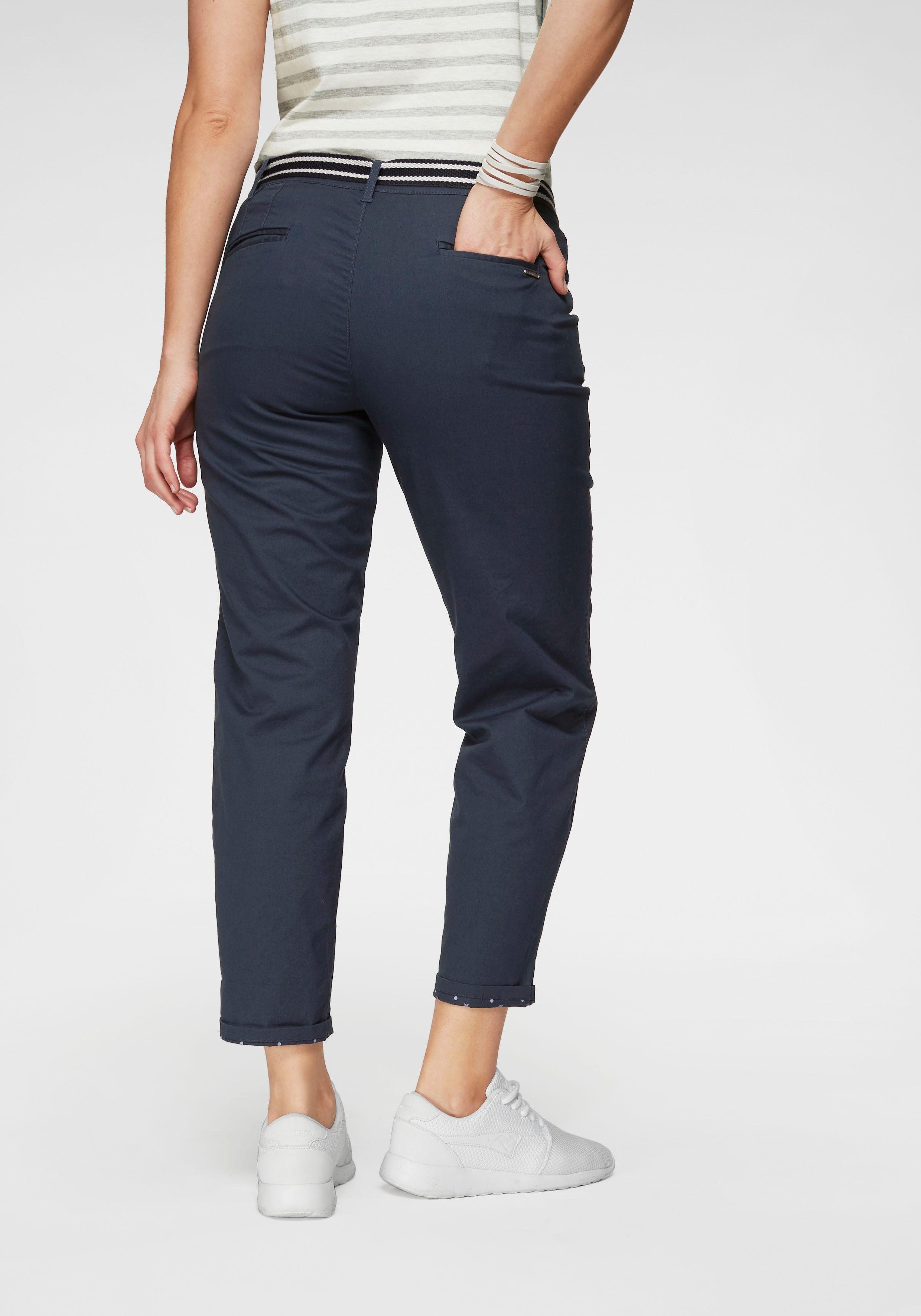 KangaROOS Chinohose (Set, 2-tlg., mit Gürtel) günstig online kaufen