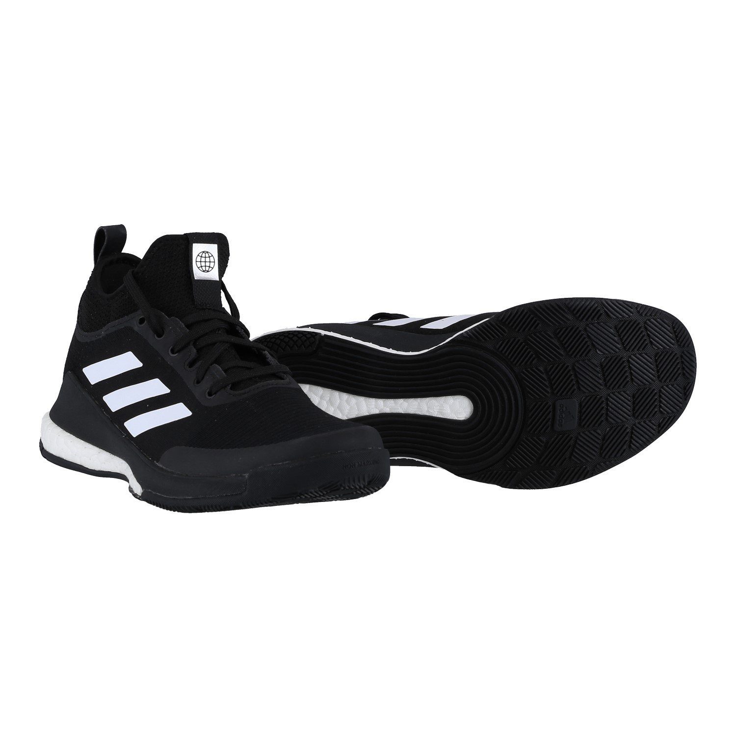 adidas Performance Hallen-Indoorschuhe CrazyFlight Mid schwarz Damen Badmintonschuh