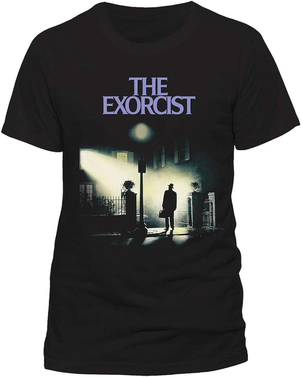 Warner Bros. Movie M Horror L T-Shirt Schwarz XL THE T-Shirt Sheet EXORCIST XXL