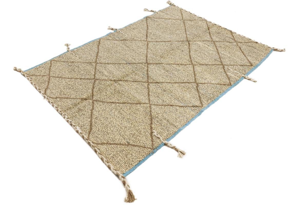 Orientteppich Berber Maroccan Design Nain Trading, 125x151 25 Orientteppich, rechteckig, Moderner Höhe: mm Handgeknüpfter