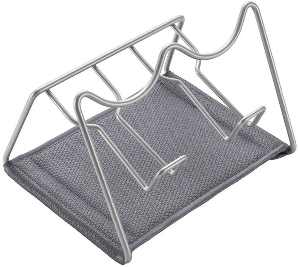 Metaltex Zubehöraufbewahrungsständer Sodatex-2, (Abtropfgestell) für 2 Flaschen