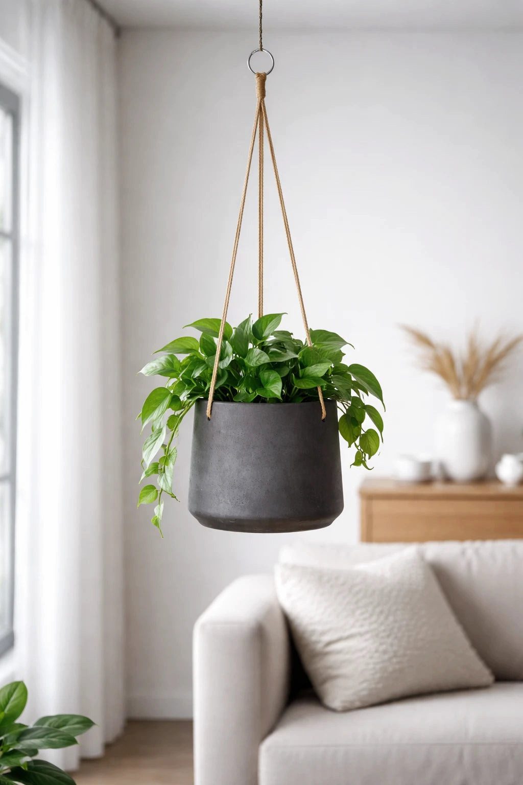 finestgreen Blumenampel Hanging Patt, Frostfest & UV-beständig – für Innen- und Außenbereich