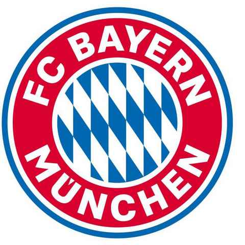 Wall-Art Wandtattoo FC Bayern München Logo (1 St), selbstklebend, entfernbar