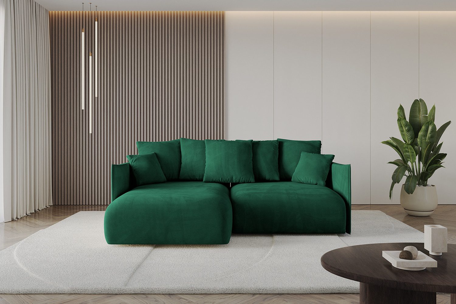 ALTDECOR Ecksofa ONESK-L, Couch mit Schlaffunktion, günstig online kaufen