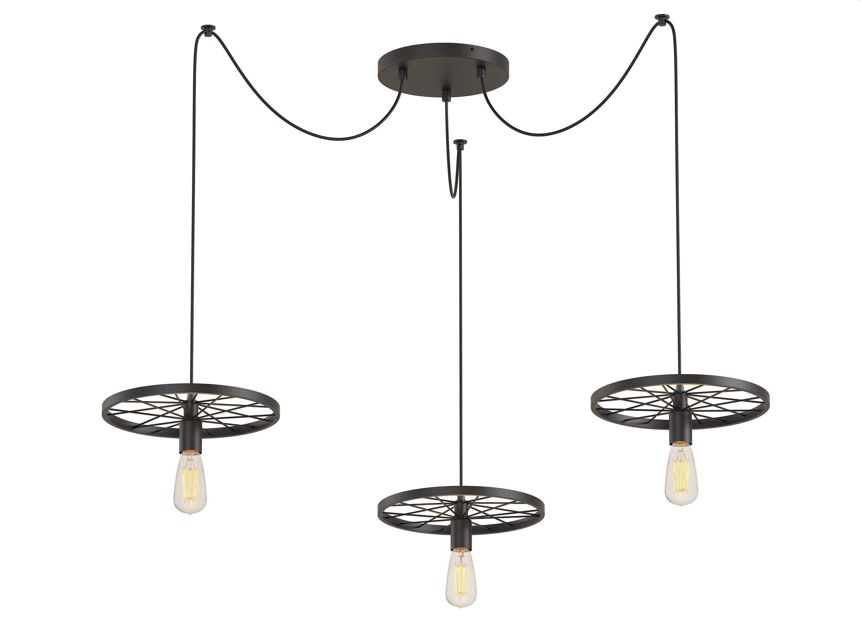 NOWA Hängeleuchte JAN, ohne Leuchtmittel, Hängelampe Esszimmer-Leuchte Esstischleuchte Wohnzimmer