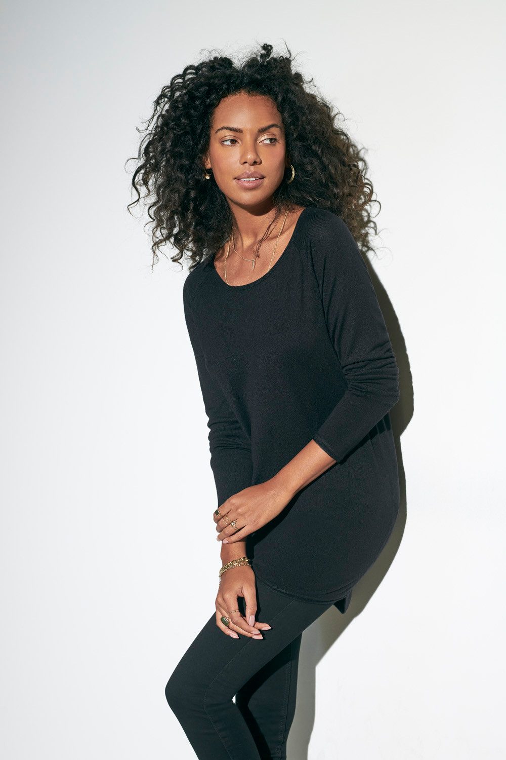 ONLY Longpullover ONLMILA LACY L/S LONG PULLOVER KNT NOOS mit weitem Rundhalsausschnitt