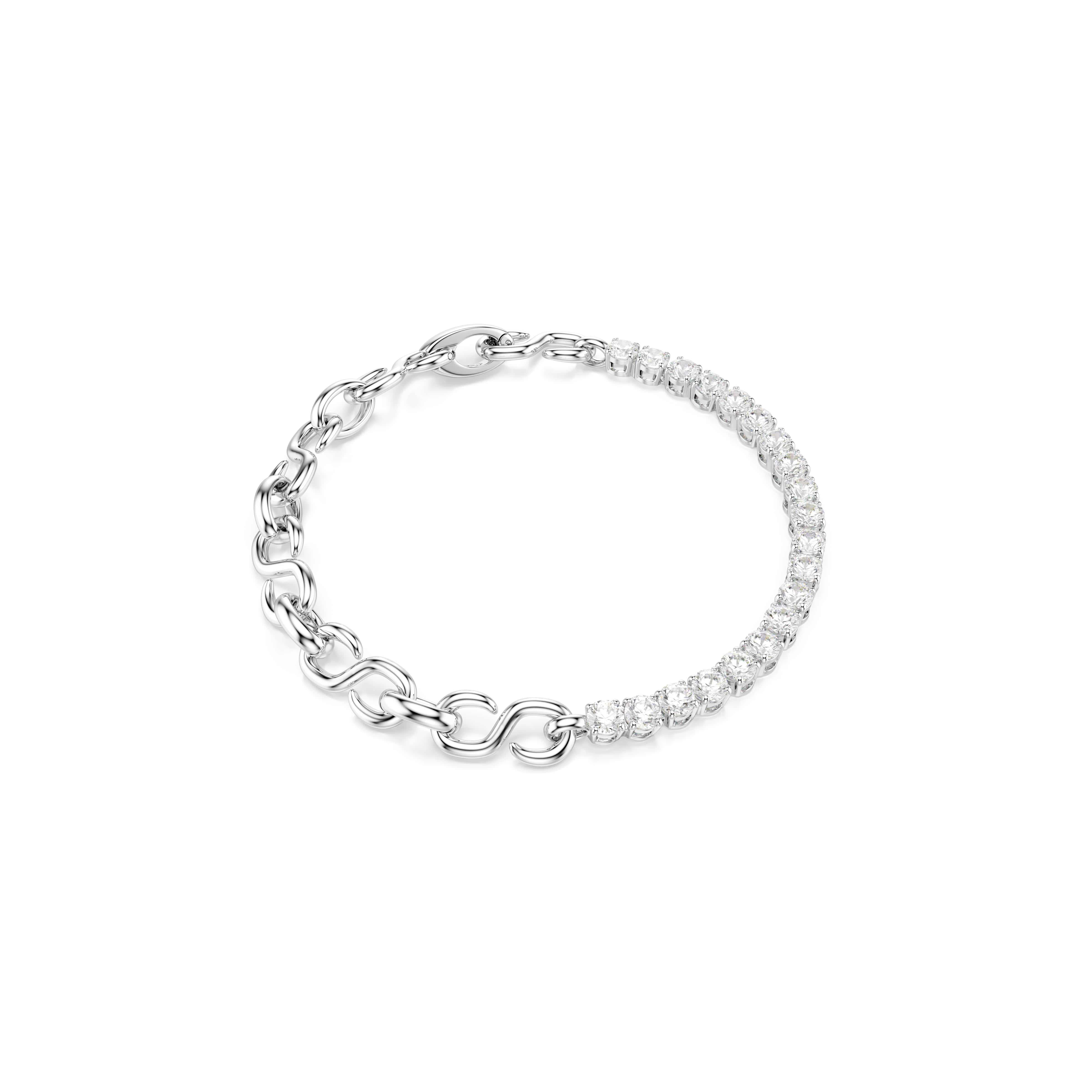 Swarovski Armkette Schmuck Geschenk MATRIX Armband, mit Swarovski® Kristall, Zirkonia (synth)