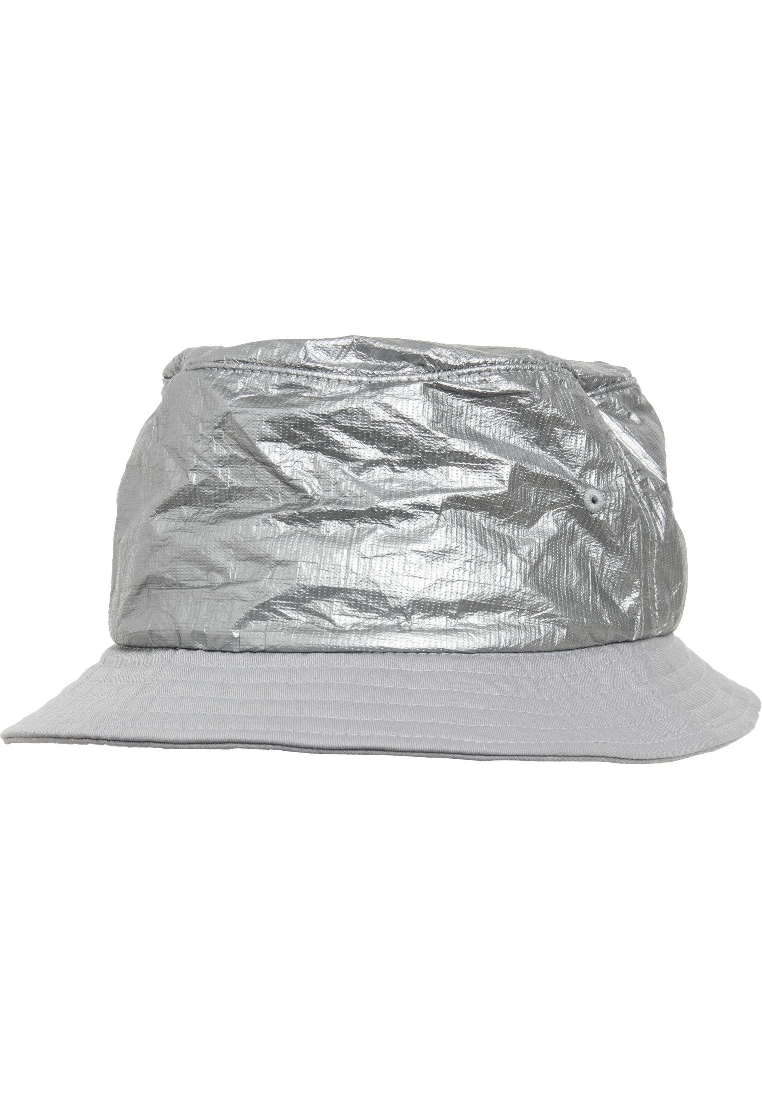 Flexfit Flex Cap Bucket Hat Crinkled Paper Bucket Hat silver | Flex Caps