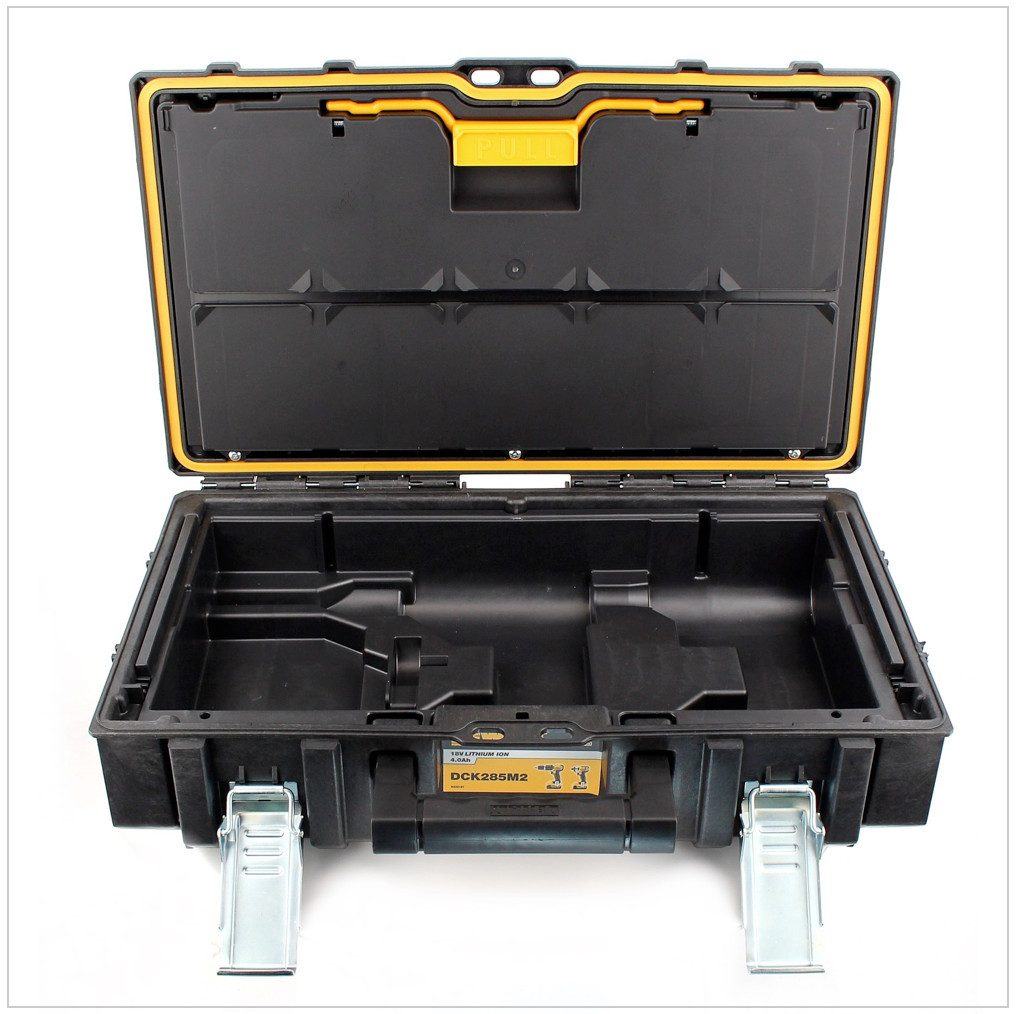 DeWalt Werkzeugkoffer Tough Box DS 150 Werkzeug Koffer (1-70-321) + Einlage für 4,0