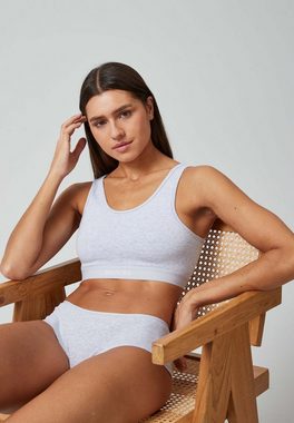 SNOCKS Bustier Soft BH (1-tlg) aus Bio Baumwolle, breite Träger für maximalen Komfort