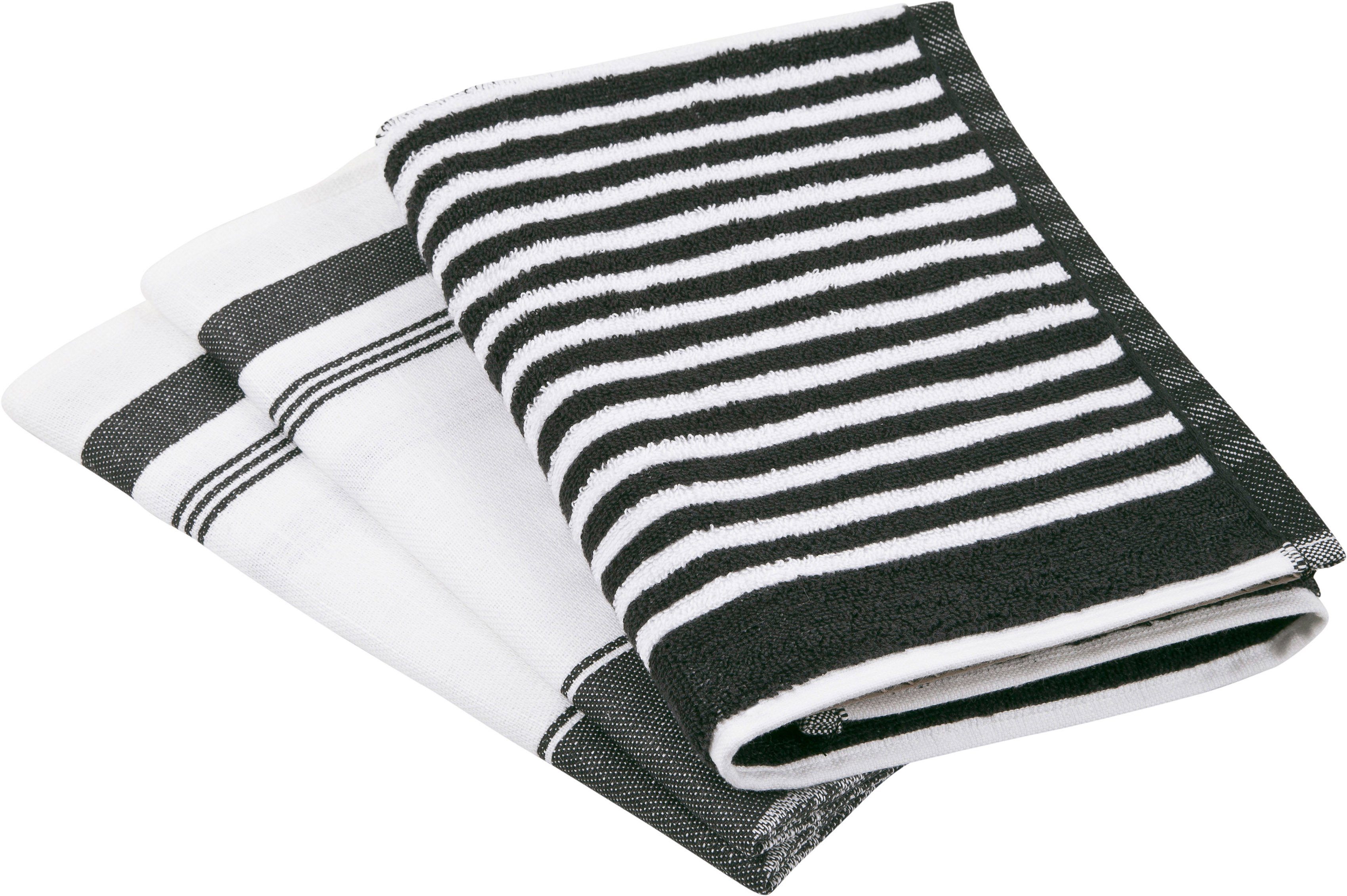 ROSS Geschirrtuch Exclusiv, (Set, 3-tlg), 1x günstig online kaufen