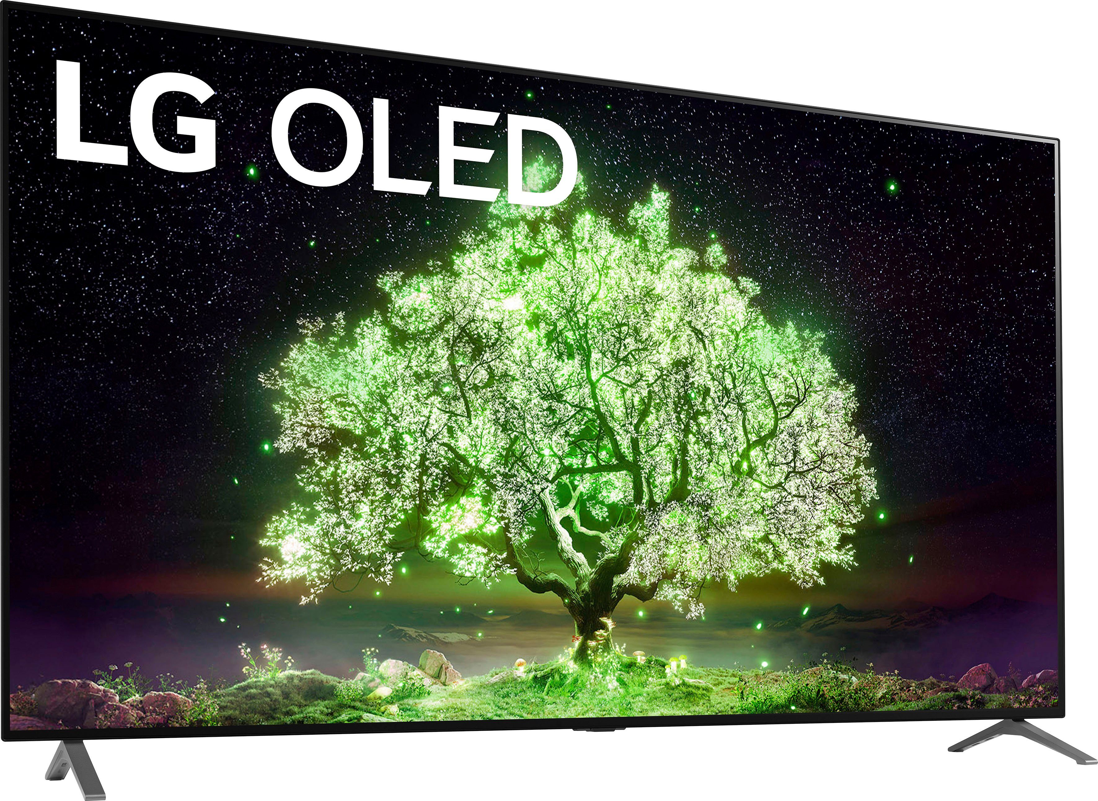 LG OLED77A19LA OLED-Fernseher (195 cm/77 Zoll, 4K Ultra HD, Smart-TV)