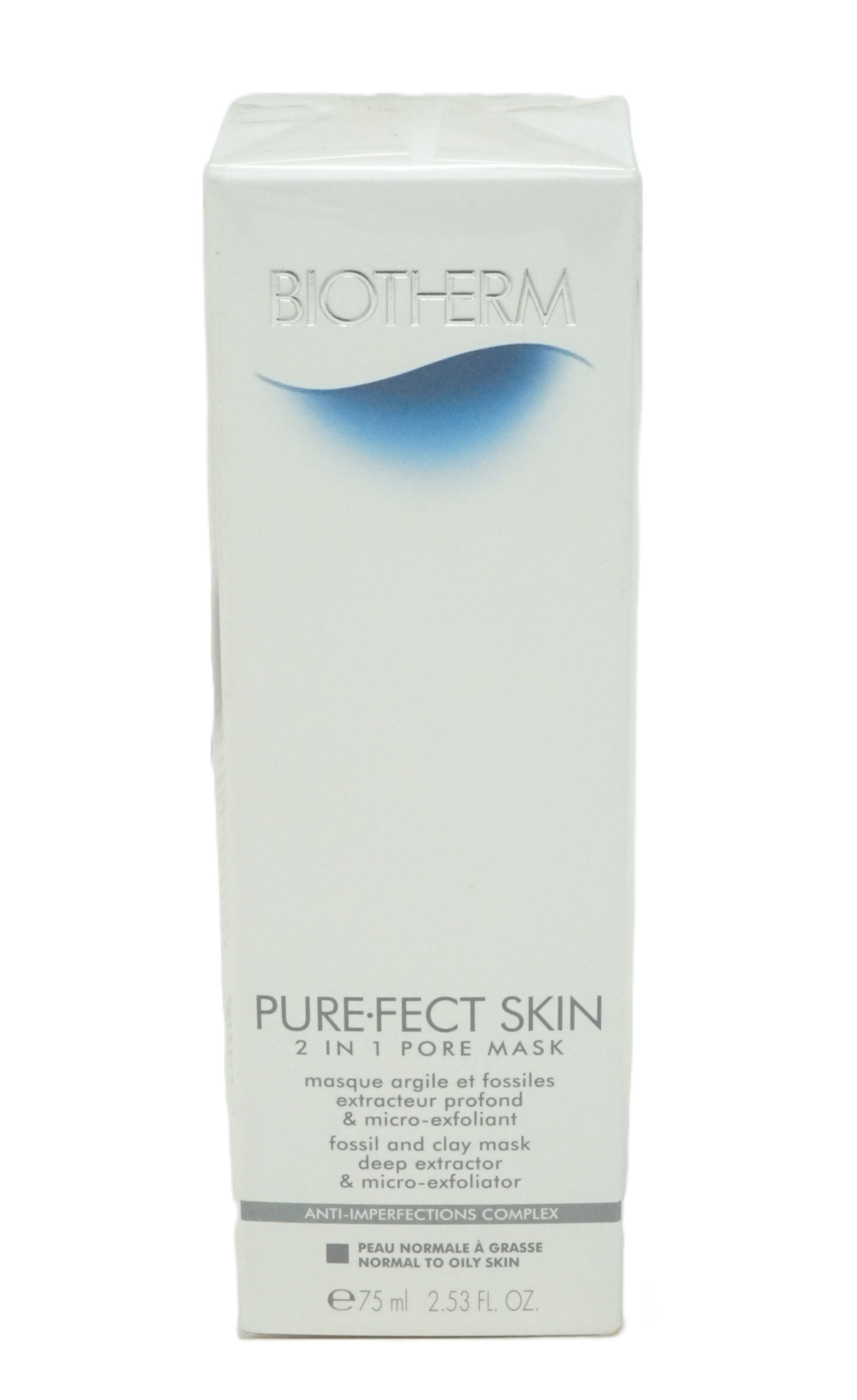 BIOTHERM Gesichtsmaske Biotherm purefect 2 in 1 pore mask 75 ml