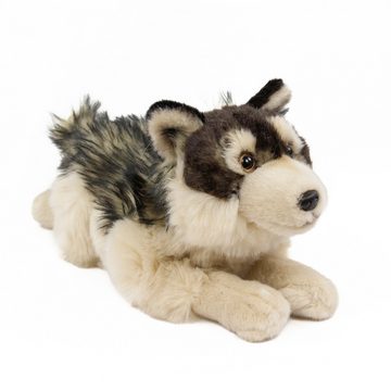 Teddys Rothenburg Kuscheltier Kuscheltier Wolf liegend 35 cm