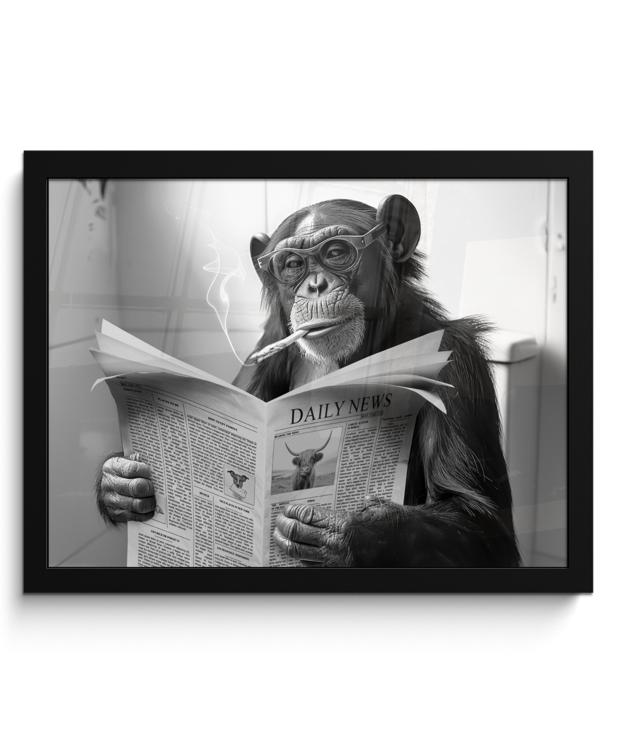 MuchoWow Poster Schimpanse - Affe - günstig online kaufen