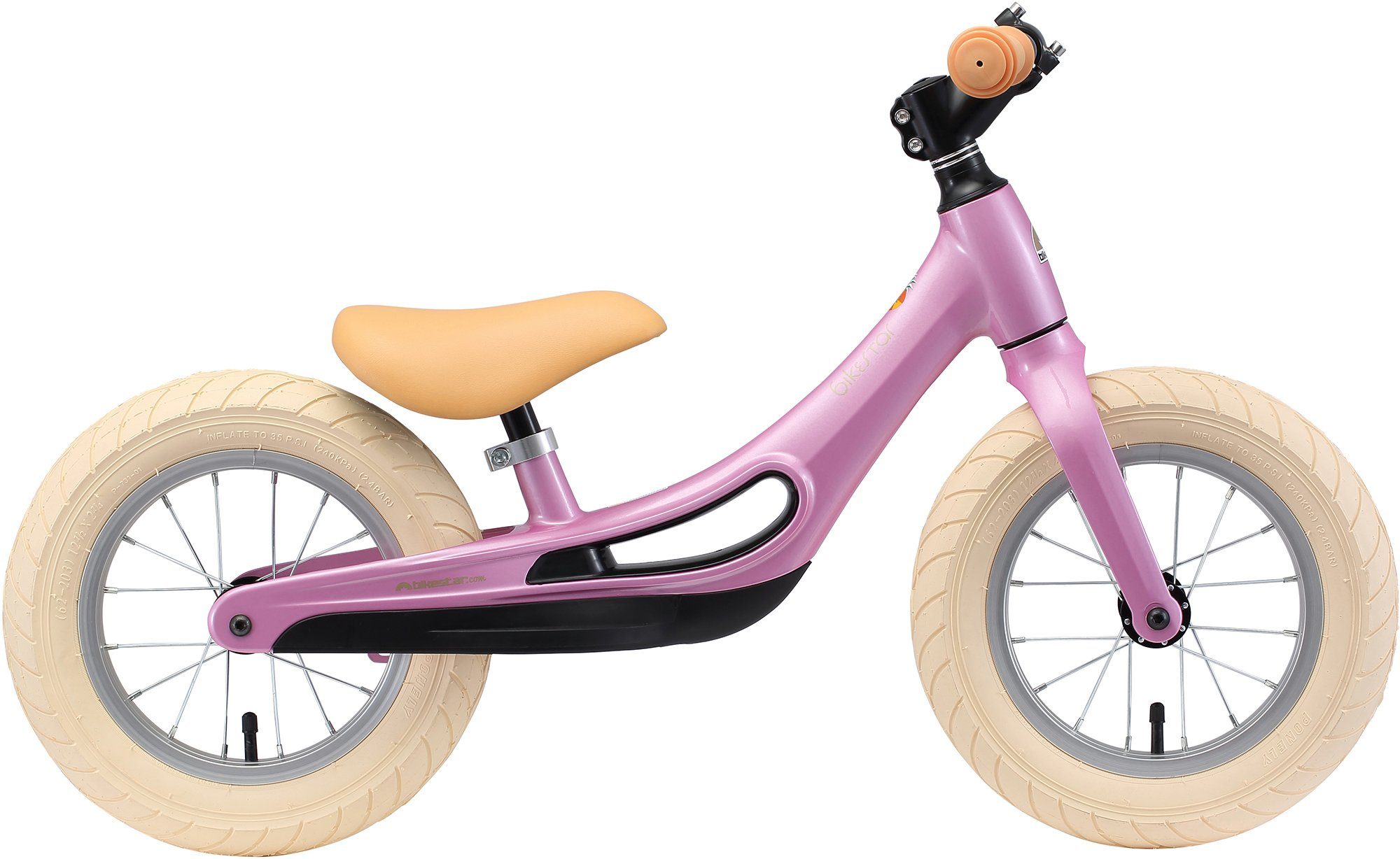 Laufrad Bikestar 12 Pink Zoll Cruiser