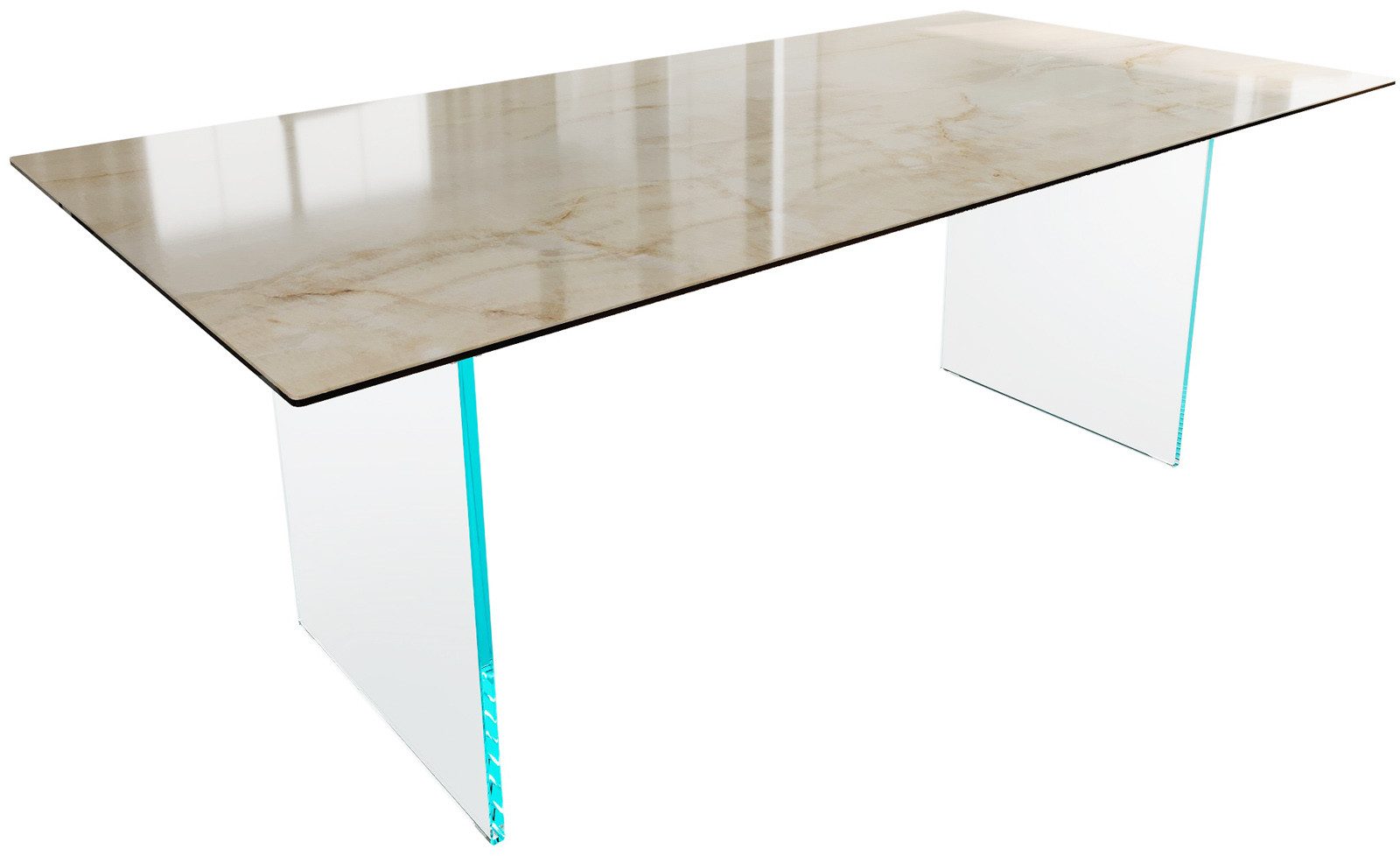 DELIFE Esstisch Edge, Keramik Laminam® Onice günstig online kaufen