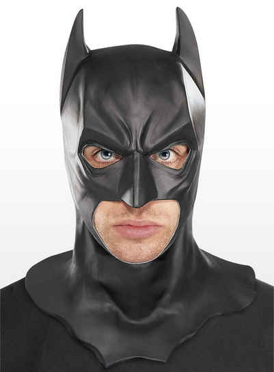 Rubie´s Verkleidungsmaske Batman Halloweenmaske, Lizenzierte Batman Maske aus dem DC-Universum