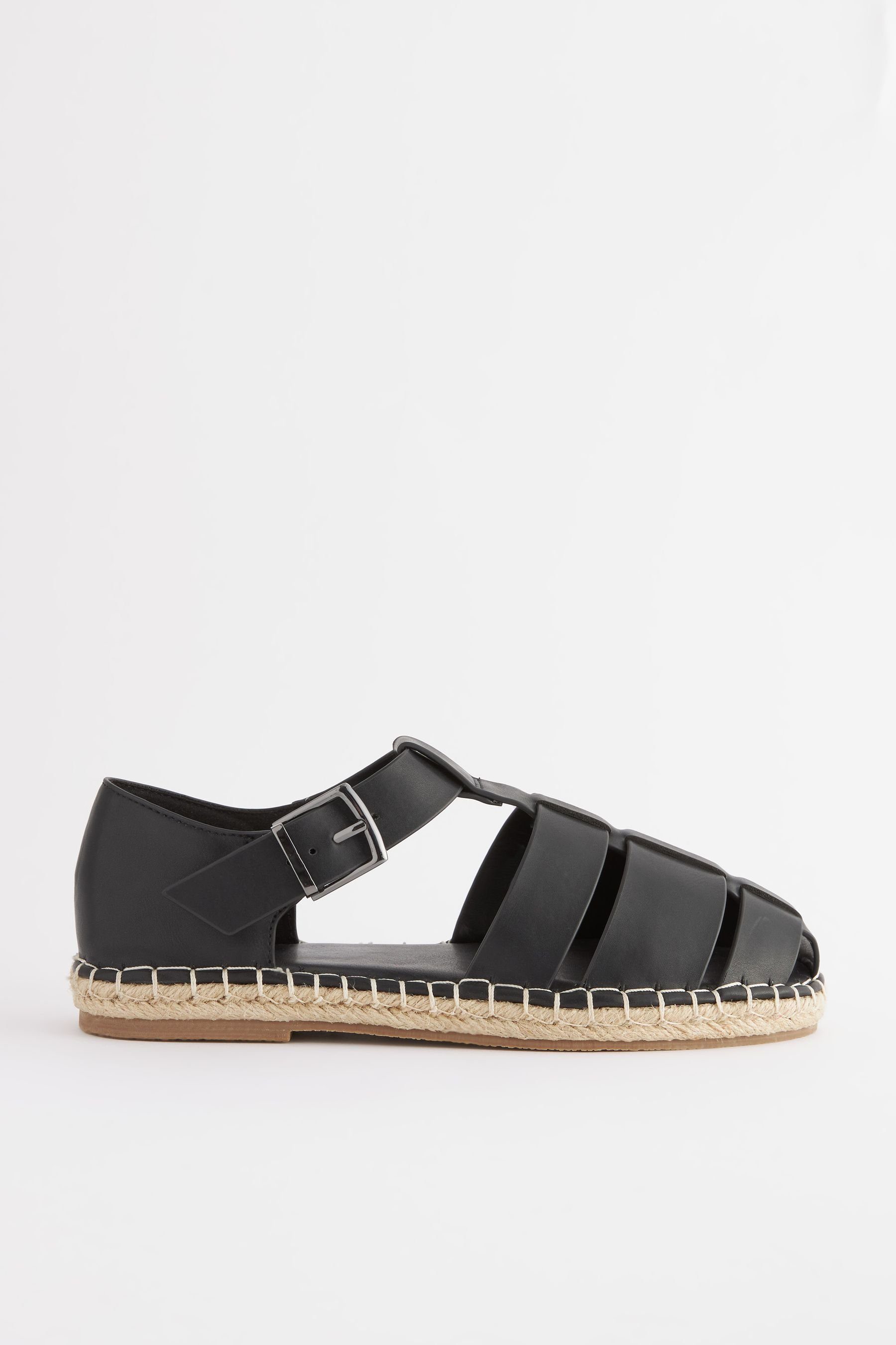 Next Forever Comfort® Fischerschuhe Sandale (1-tlg) Black