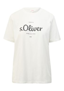 s.Oliver T-Shirt mit Logodruck vorne