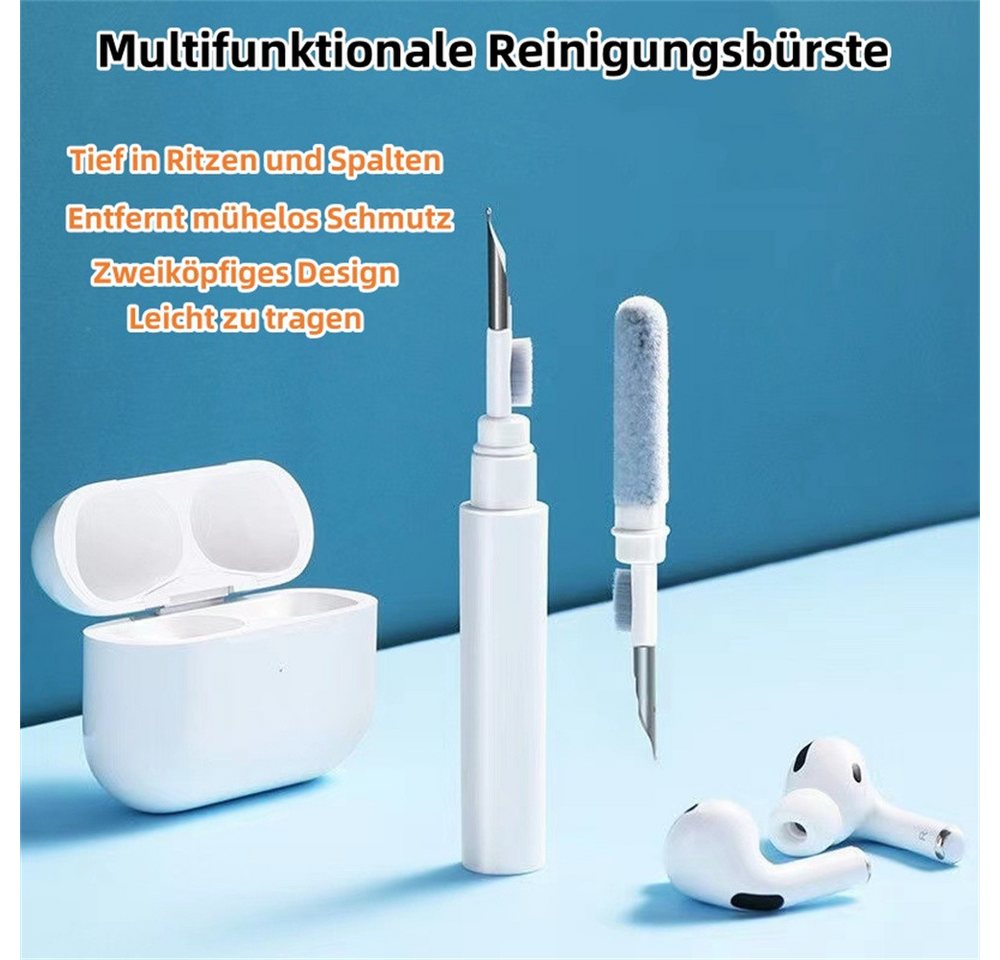 Thumbnail - autolock Linsenreiniger Reinigungsbürste ohne Strom Reinigungsstift Kopfhörer, Reinigungsset für Kopfhörer & Smartphone ...