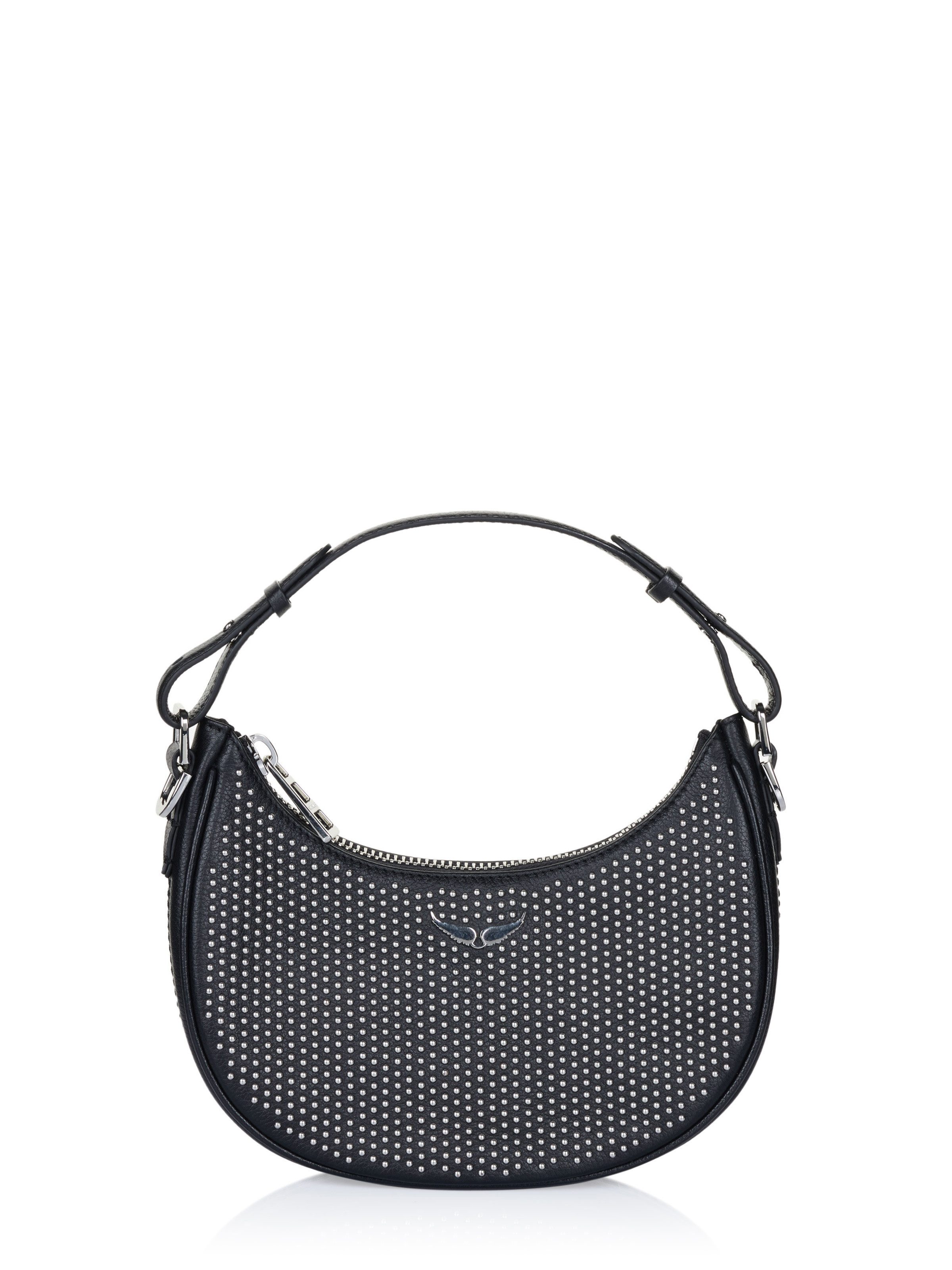 Handtasche Zadig & Voltaire MOONROCK PLUMETIS Tasche schwarz