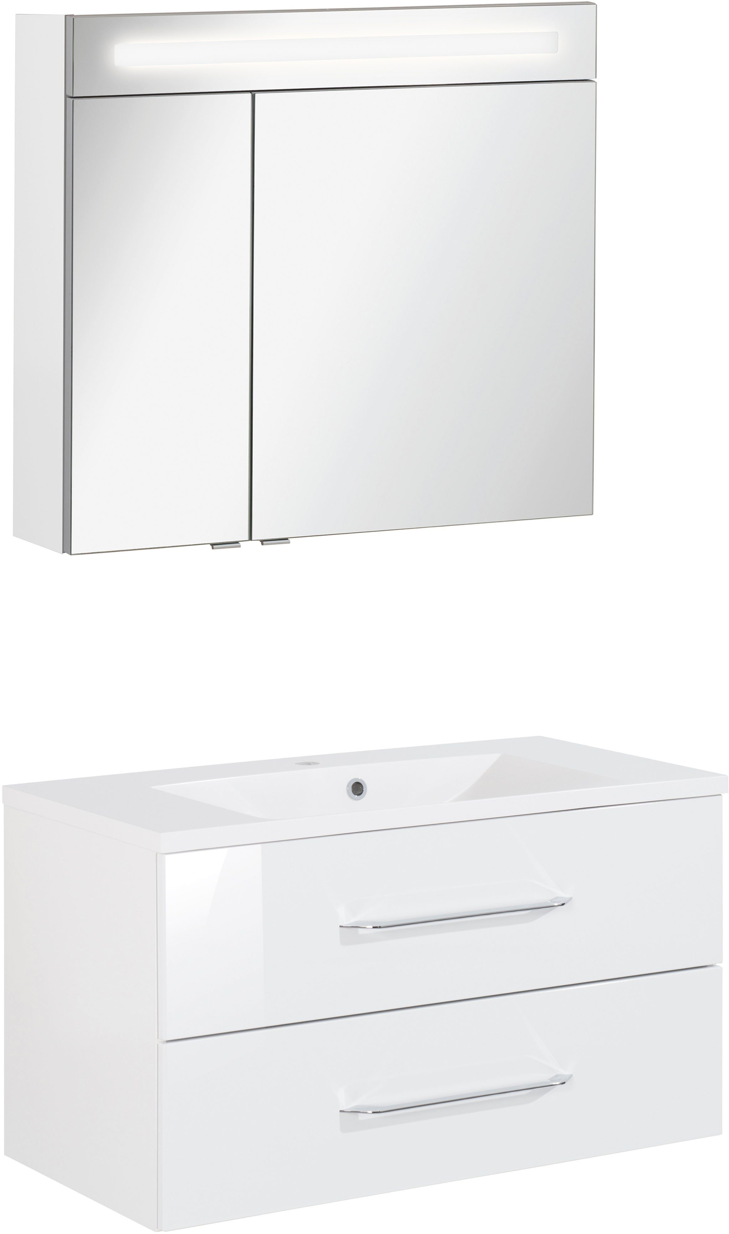 FACKELMANN Waschtisch Waschplatz-Set B.Clever, 3-teilig