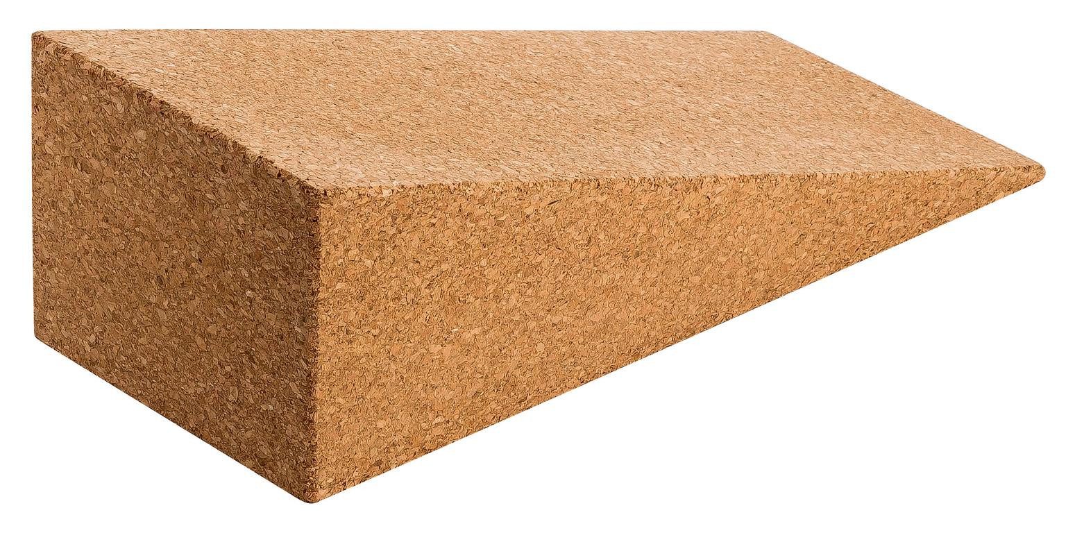 Kork-Deko.de Yogablock Yogablock 2 Kniekeile - Zum Training (Squats) oder als Knieschoner