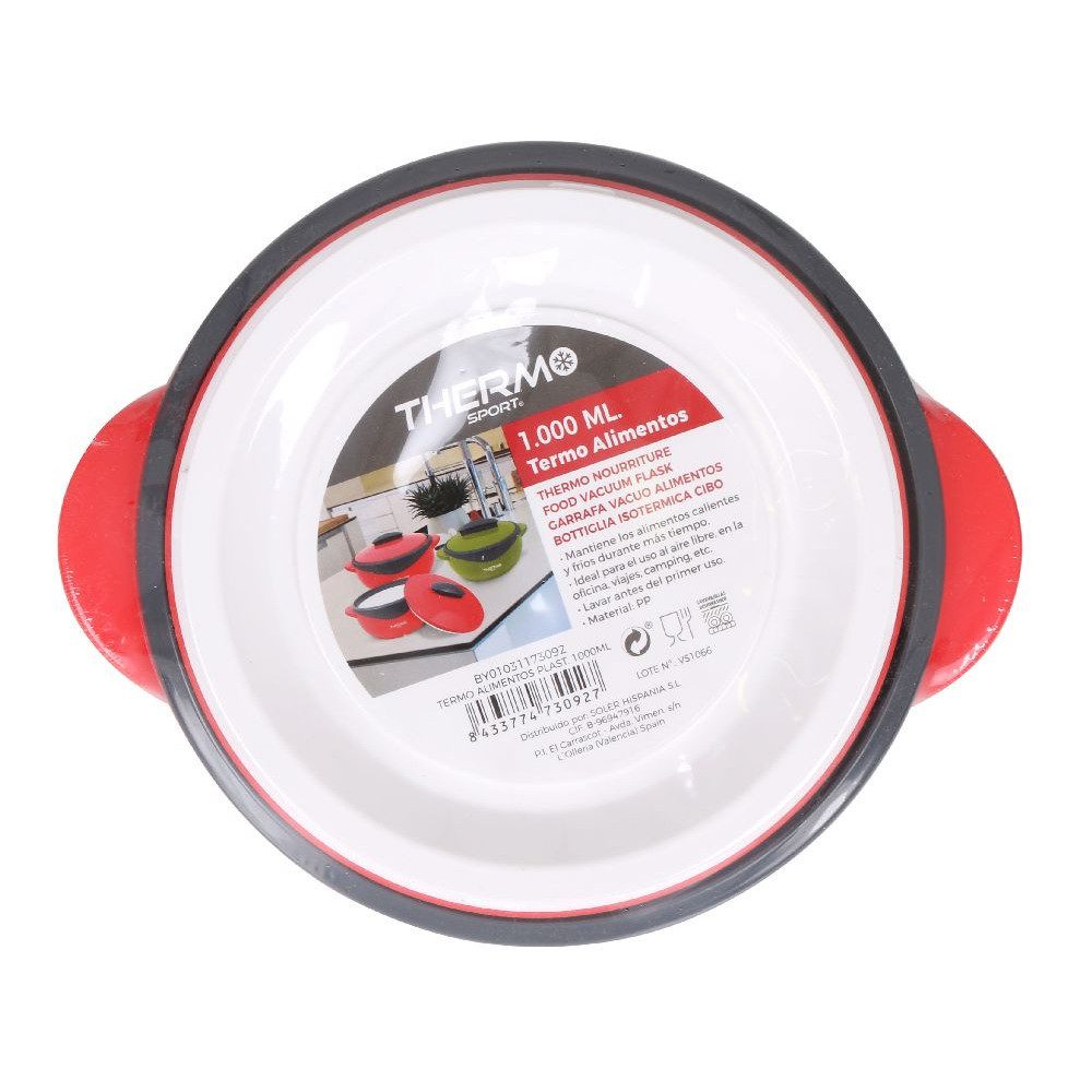 Isolierkanne Plastik Thermoskanne 1000ml, (1-St)