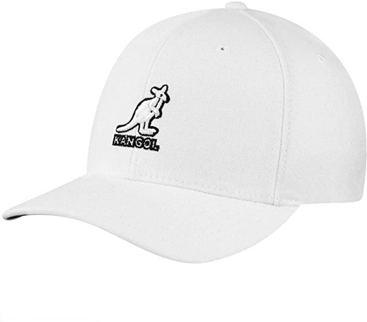 Kangol Baseball Cap 3D Wool Flexfit Stretchfutterband, Schirmlänge: 7 cm,Kopfhöhe: ca. 10 cm