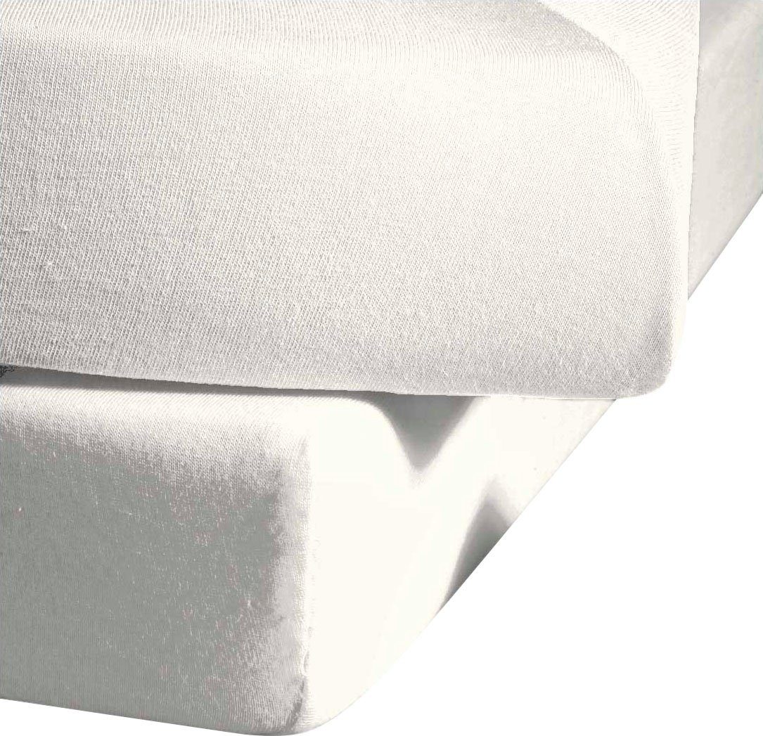 fleuresse Betttuch Colours, Mako-Satin, Gummizug: ohne, günstig online kaufen