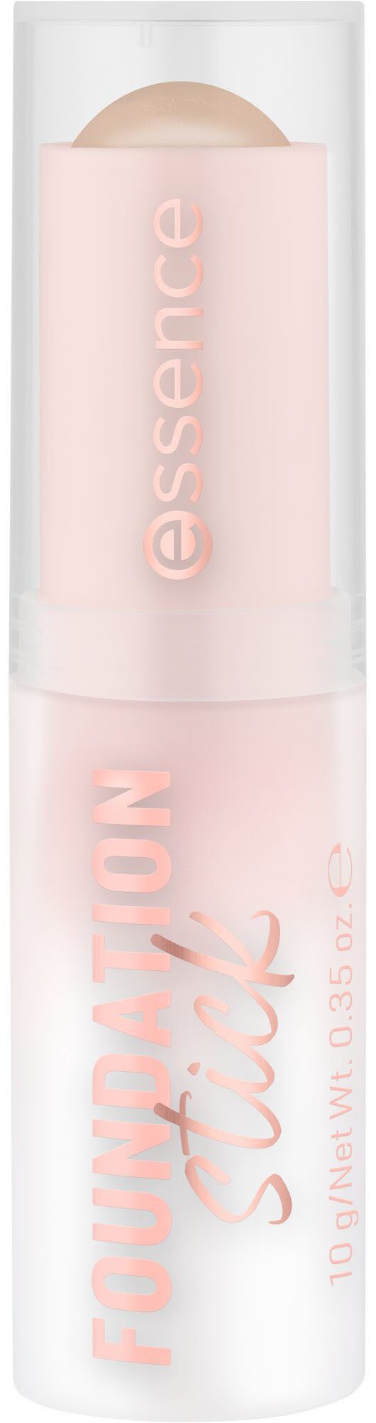 Essence Foundation FOUNDATION stick, 3-tlg., Cremig und leicht verblendbar, Matt-Finish, variable Deckkraft.