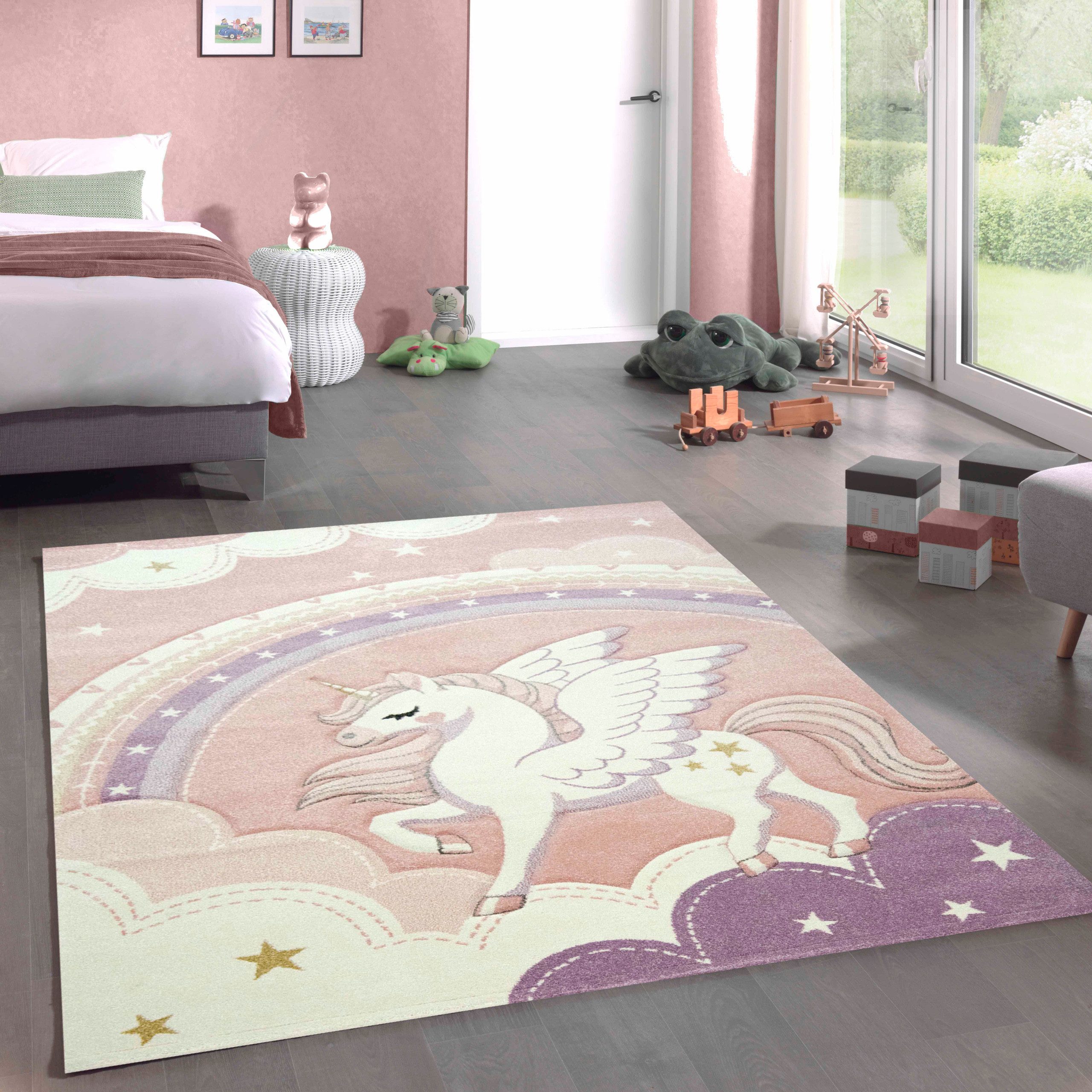 Carpetia Kinderteppich Verspieltes Motivdesign, rechteckig, Höhe: 13 mm, pflegeleicht, strapazierfähig, handgearbeiteter Konturenschnitt
