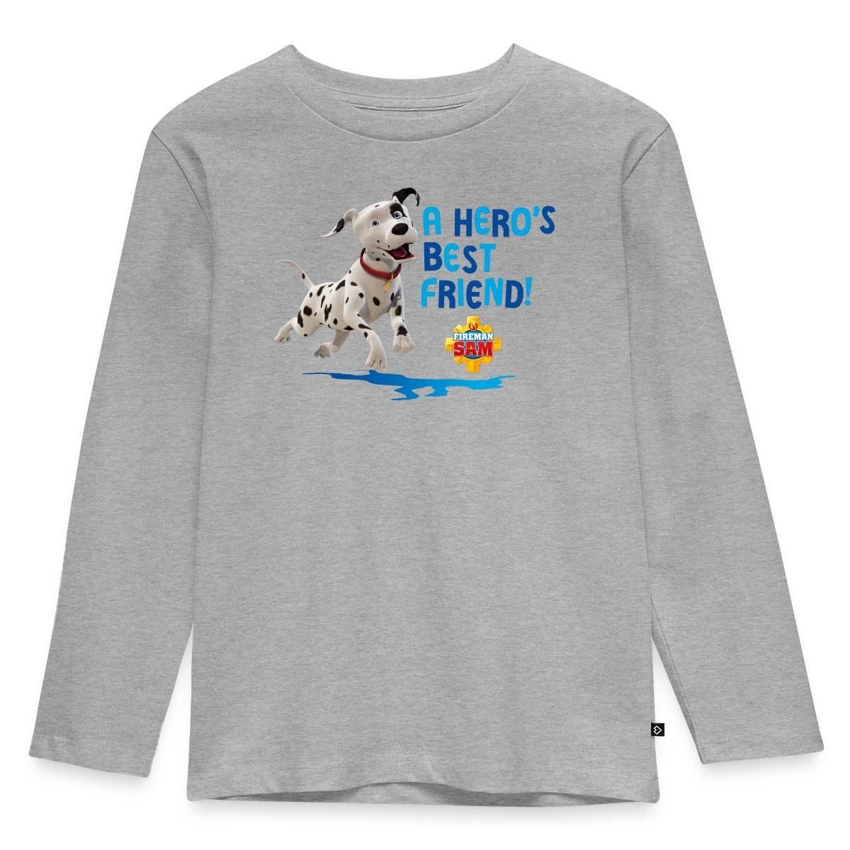 T-Shirt Feuerwehrmann Sam™ Dalmatiner Schnuffi Süß Kinder Premium Langarmshirt