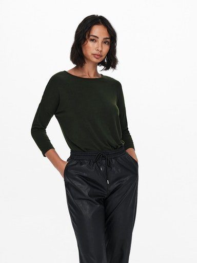 ONLGLAMOUR Oversize-Form Rosin 3/4 ONLY NOOS in 3/4-Arm-Shirt TOP JRS lässiger