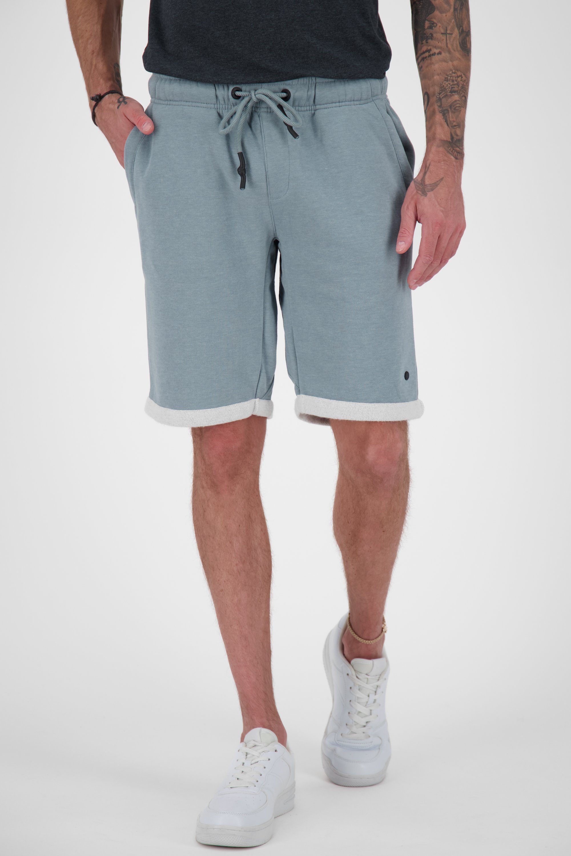 Alife & Kickin Shorts JumperAK A Sweatshorts Herren Sweathose, kurze Hose pacific melange | Shorts